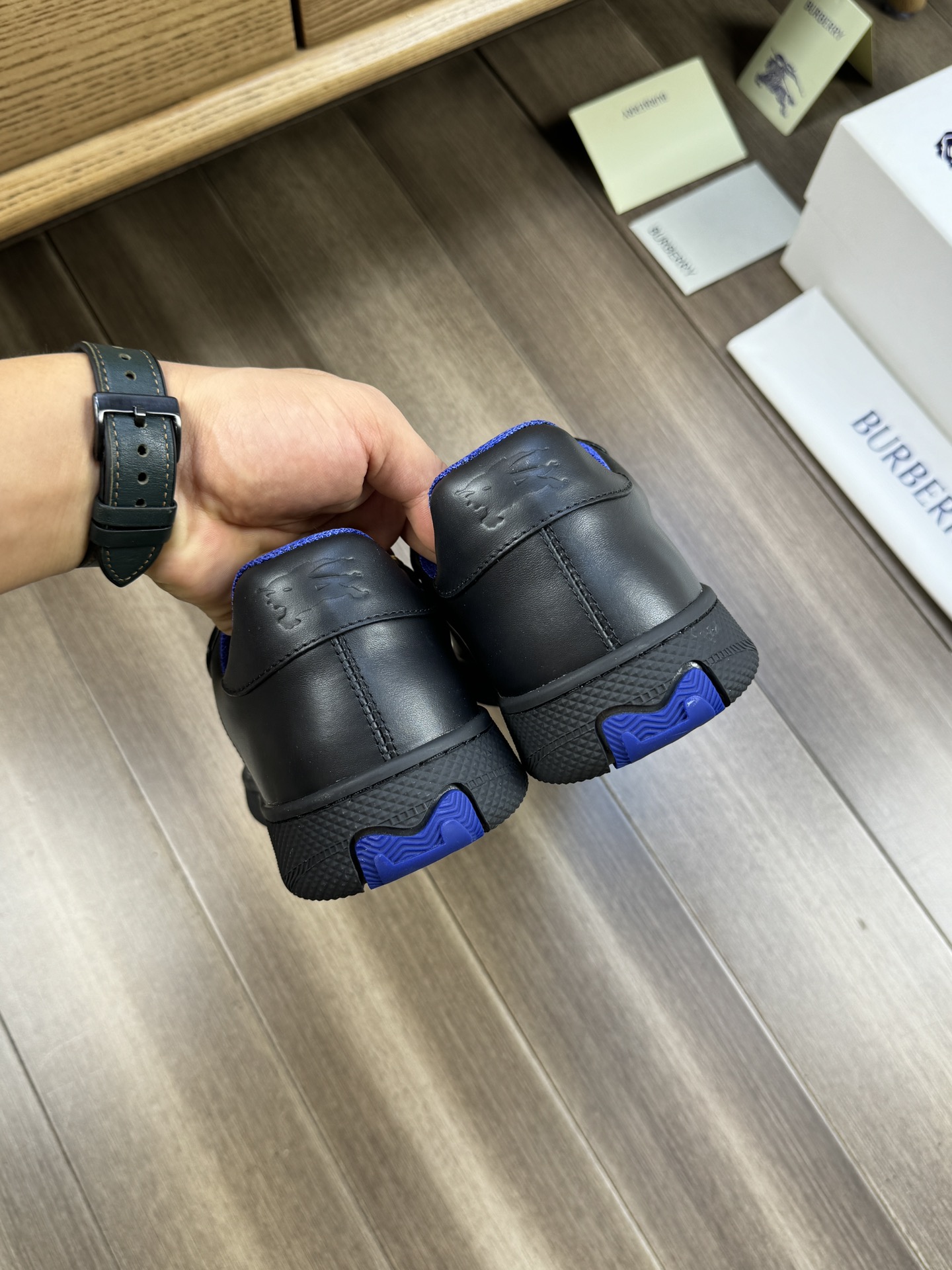 Cheap Burberry Sneakers For Men in 233536, $95 USD- [IB233536] - Replica Burberry Sneakers For Men