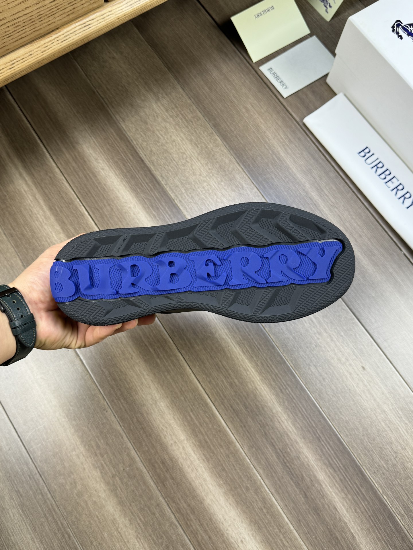 Cheap Burberry Sneakers For Men in 233536, $95 USD- [IB233536] - Replica Burberry Sneakers For Men