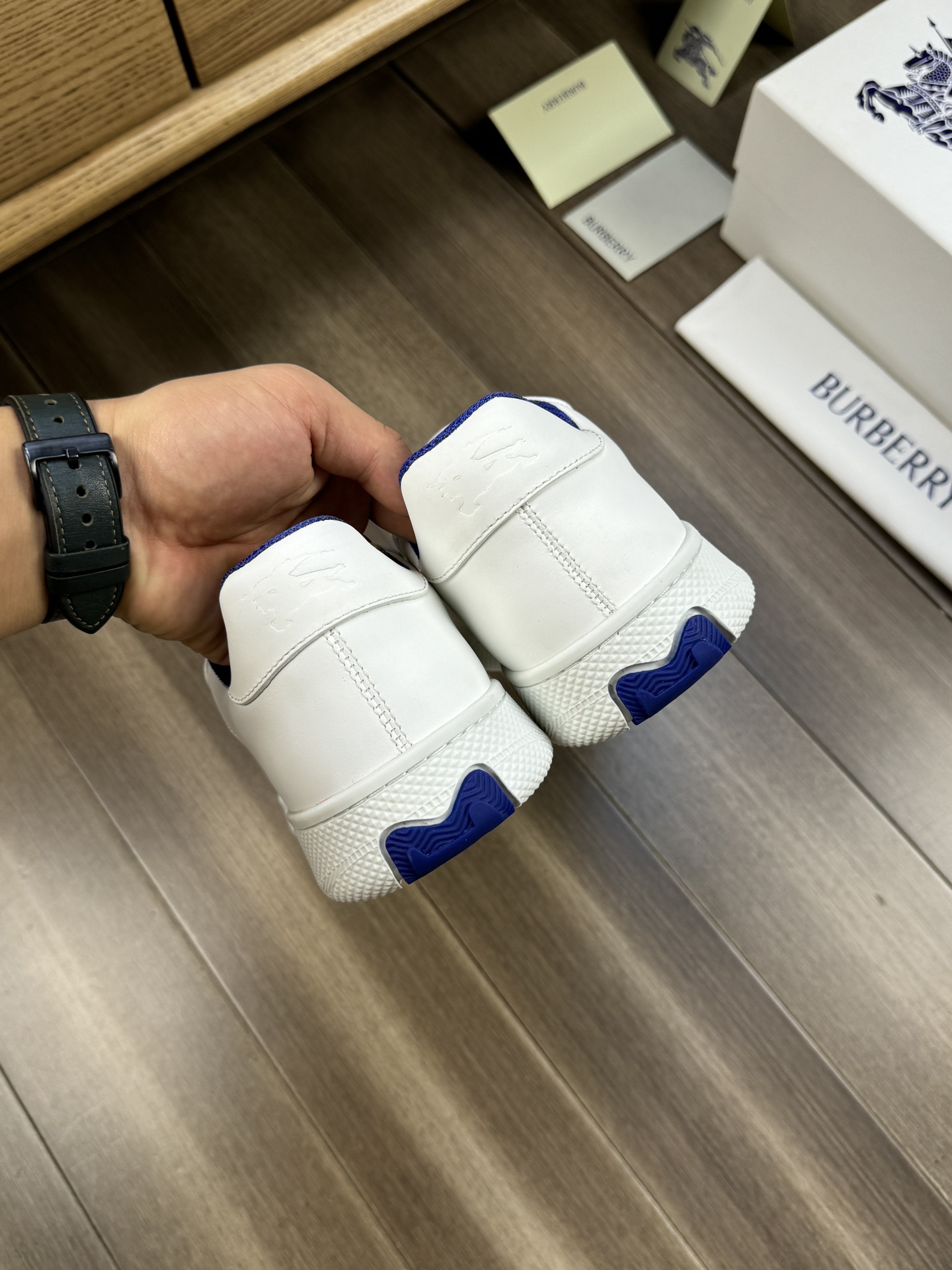 Cheap Burberry Sneakers For Men in 233537, $95 USD- [IB233537] - Replica Burberry Sneakers For Men