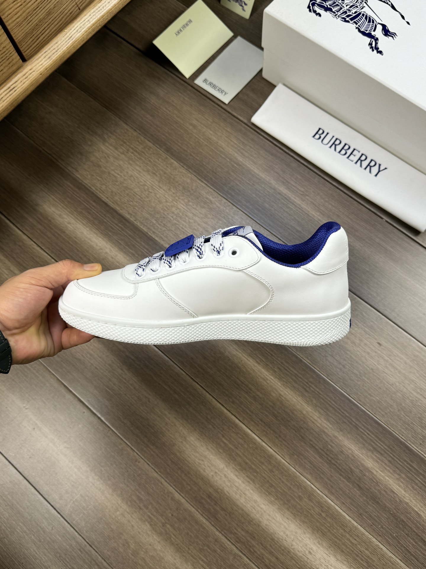 Cheap Burberry Sneakers For Men in 233537, $95 USD- [IB233537] - Replica Burberry Sneakers For Men