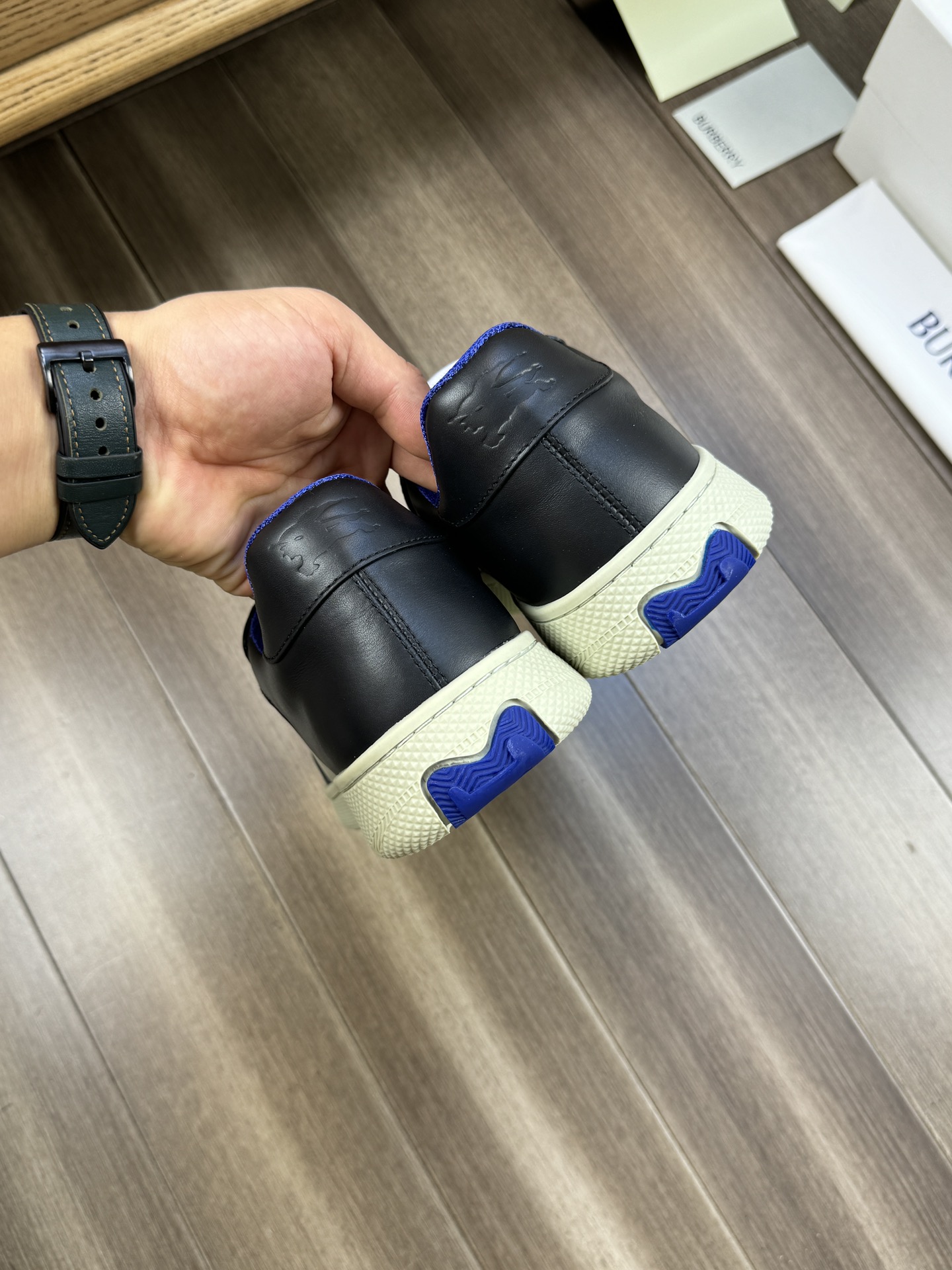 Cheap Burberry Sneakers For Men in 233538, $95 USD- [IB233538] - Replica Burberry Sneakers For Men