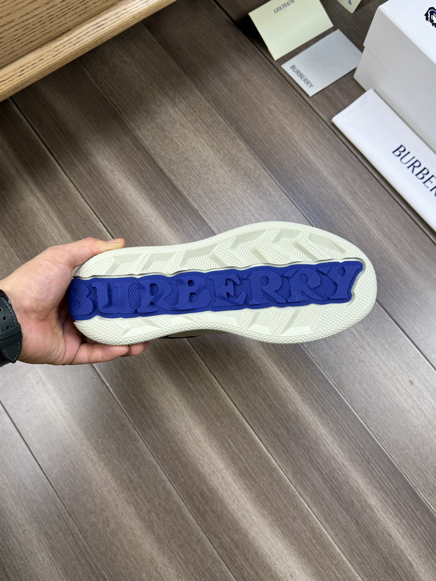Cheap Burberry Sneakers For Men in 233538, $95 USD- [IB233538] - Replica Burberry Sneakers For Men