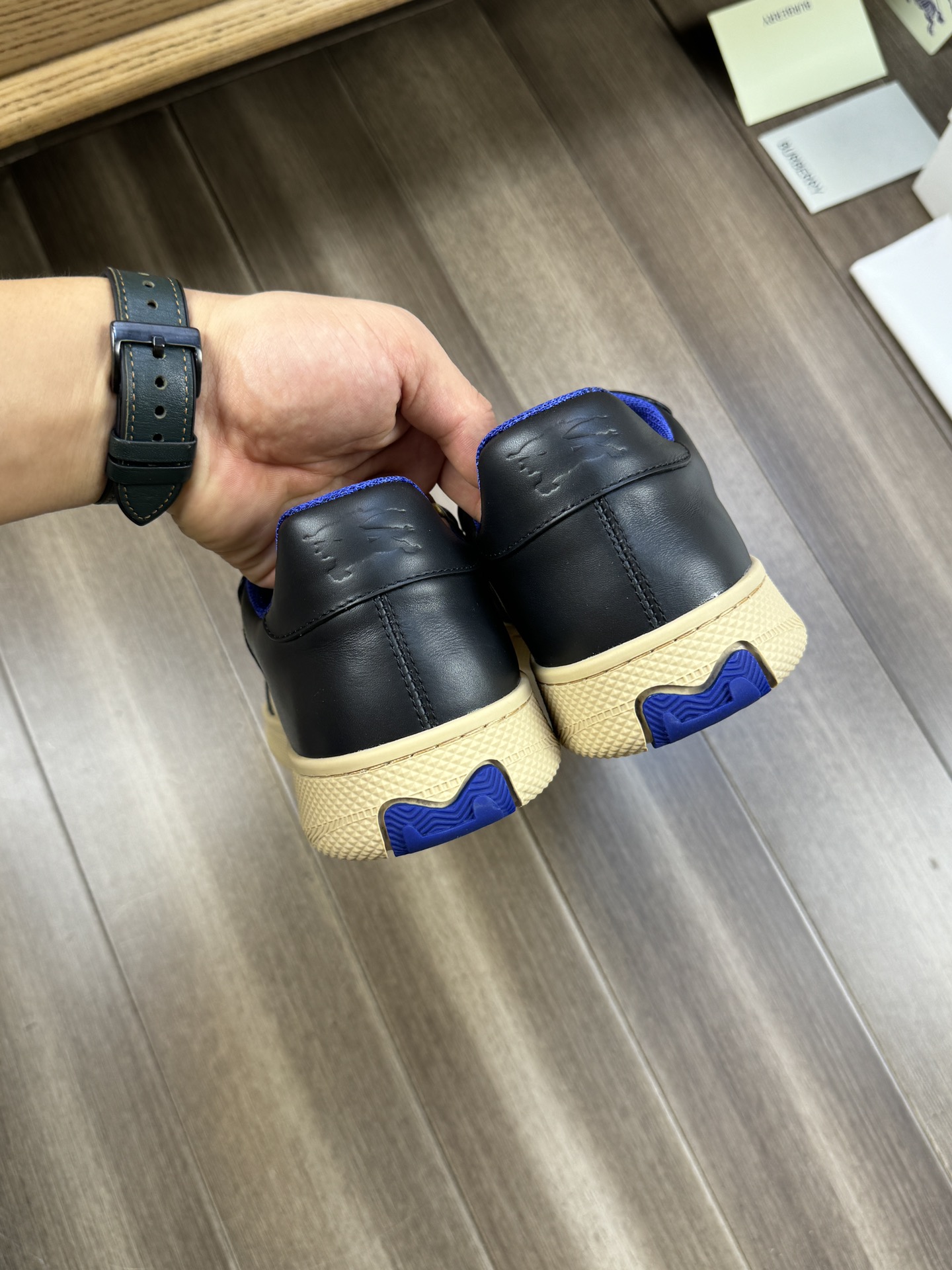 Cheap Burberry Sneakers For Men in 233539, $95 USD- [IB233539] - Replica Burberry Sneakers For Men