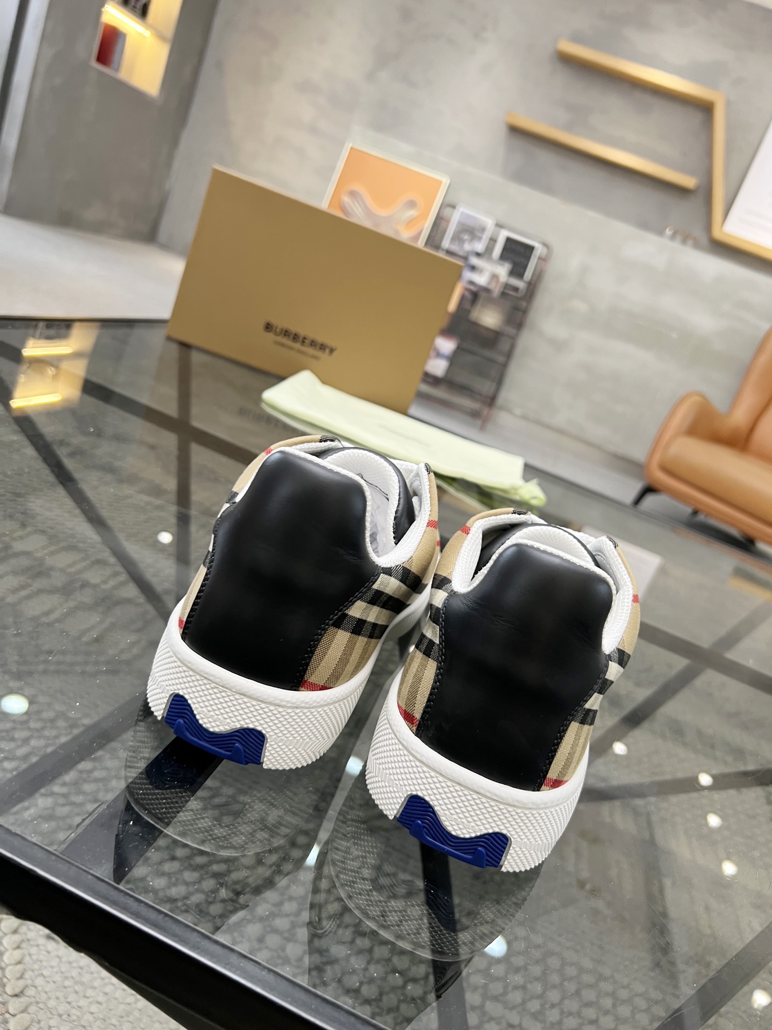 Cheap Burberry Sneakers For Men in 233544, $95 USD- [IB233544] - Replica Burberry Sneakers For Men