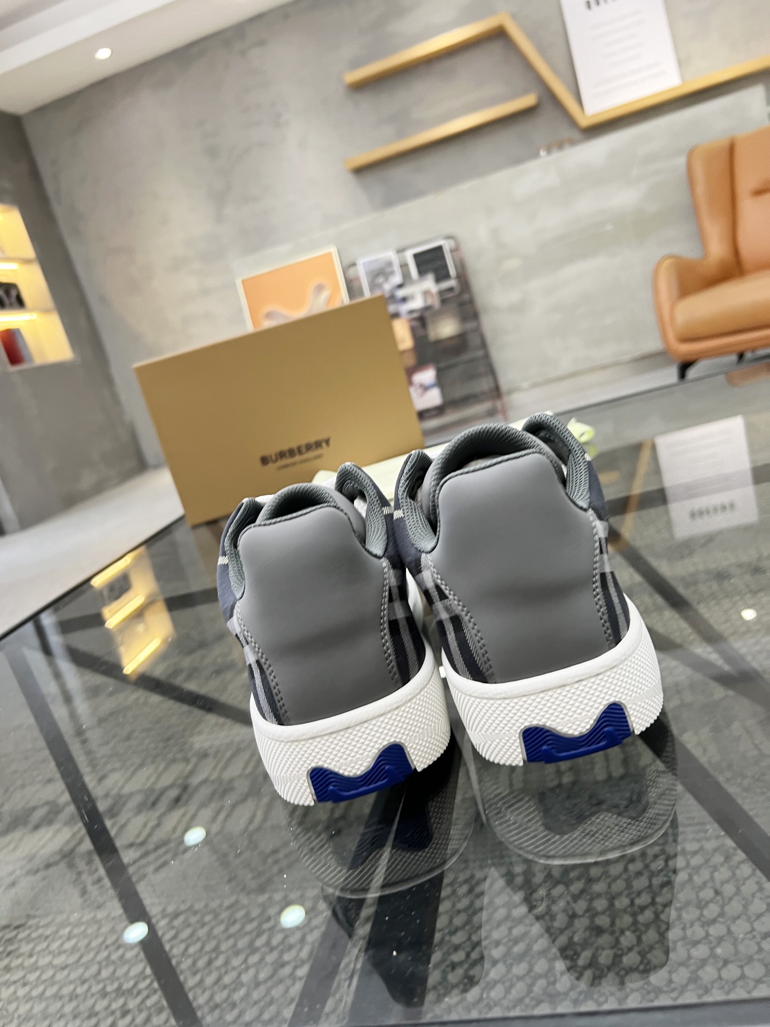 Cheap Burberry Sneakers For Men in 233545, $95 USD- [IB233545] - Replica Burberry Sneakers For Men