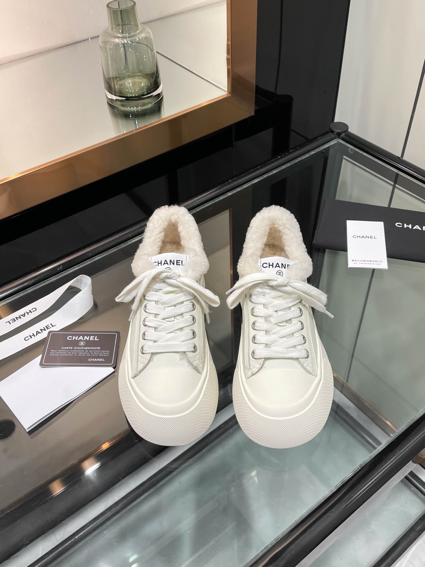 Cheap Chanel Sneakers For Women in 233575, $95 USD- [IB233575] - Replica Chanel Sneakers For Women
