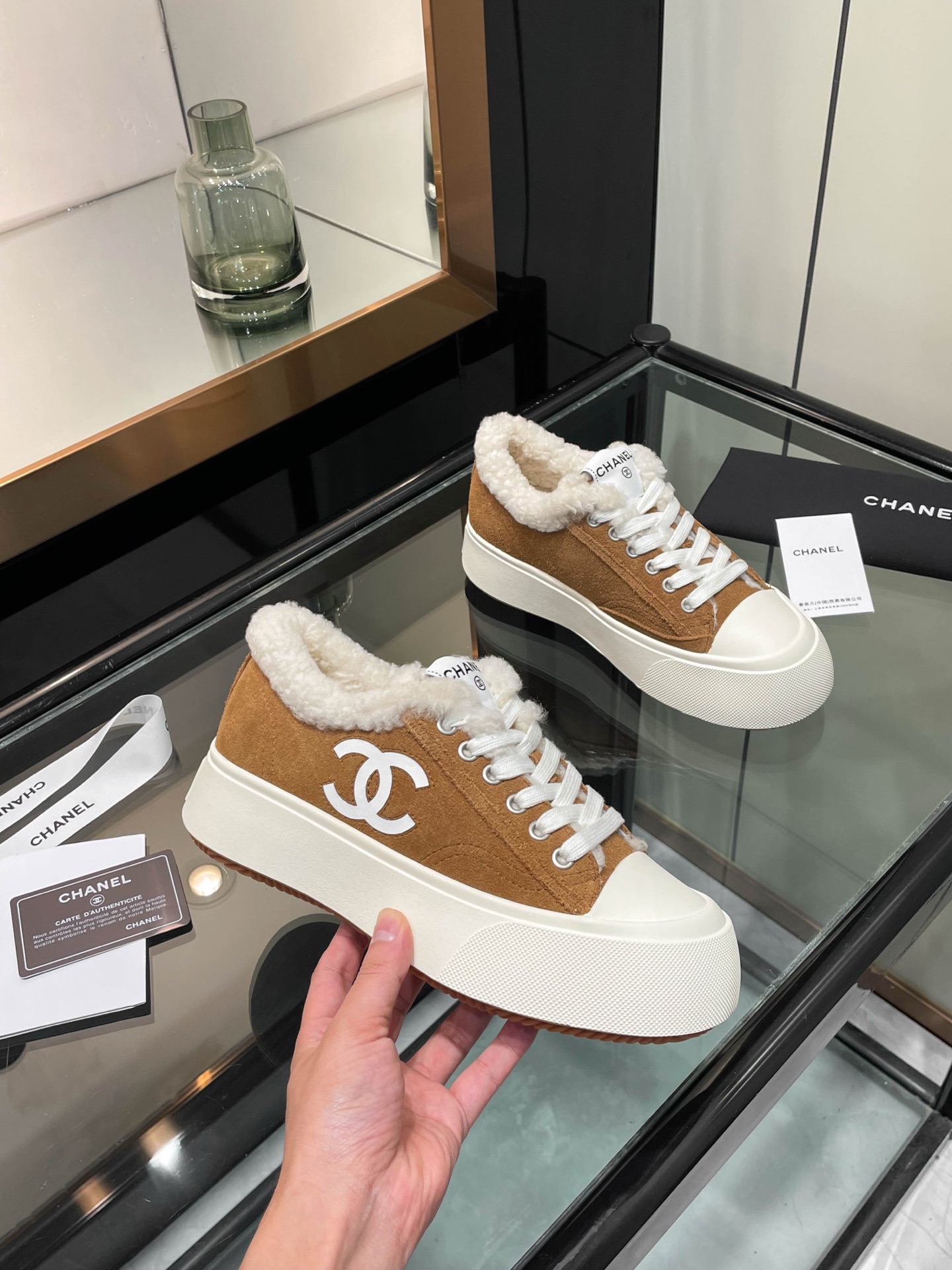 Cheap Chanel Sneakers For Women in 233576, $95 USD- [IB233576] - Replica Chanel Sneakers For Women