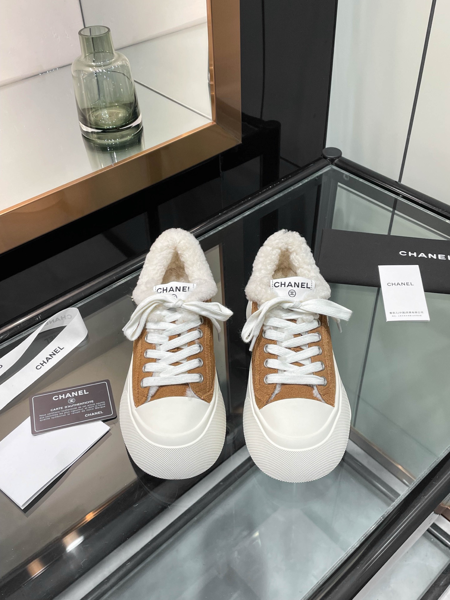 Cheap Chanel Sneakers For Women in 233576, $95 USD- [IB233576] - Replica Chanel Sneakers For Women
