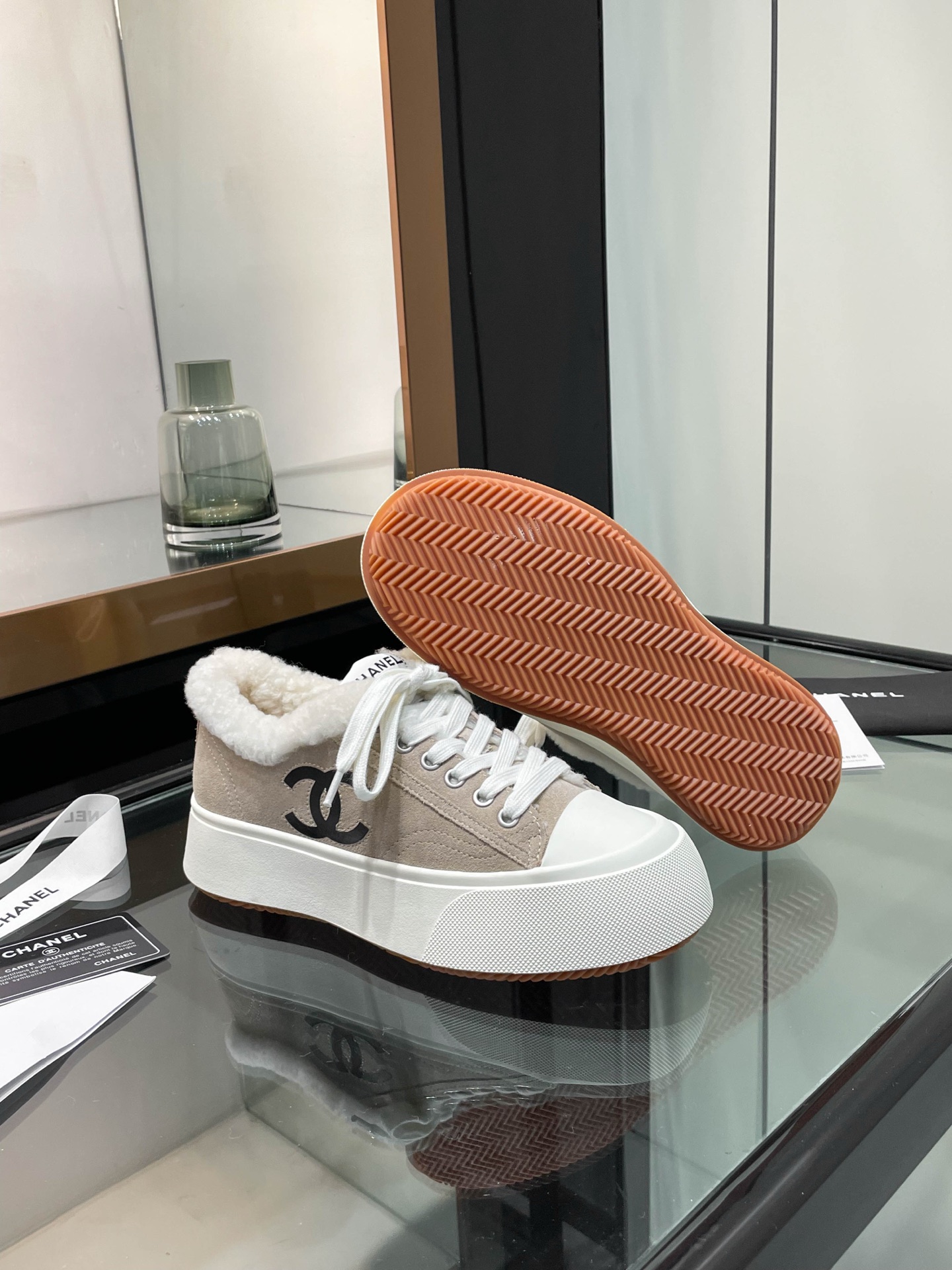 Cheap Chanel Sneakers For Women in 233577, $95 USD- [IB233577] - Replica Chanel Sneakers For Women