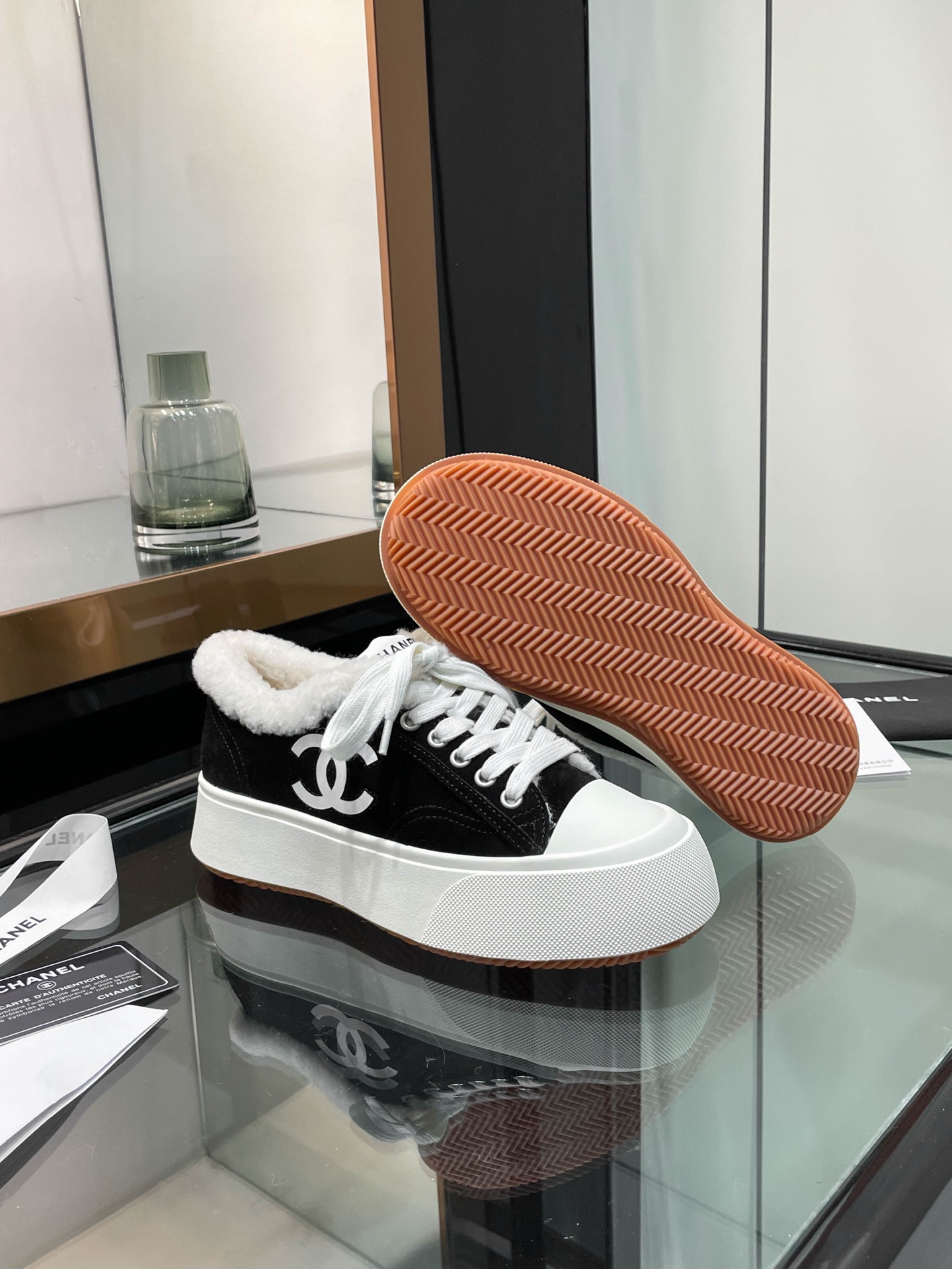Cheap Chanel Sneakers For Women in 233578, $95 USD- [IB233578] - Replica Chanel Sneakers For Women
