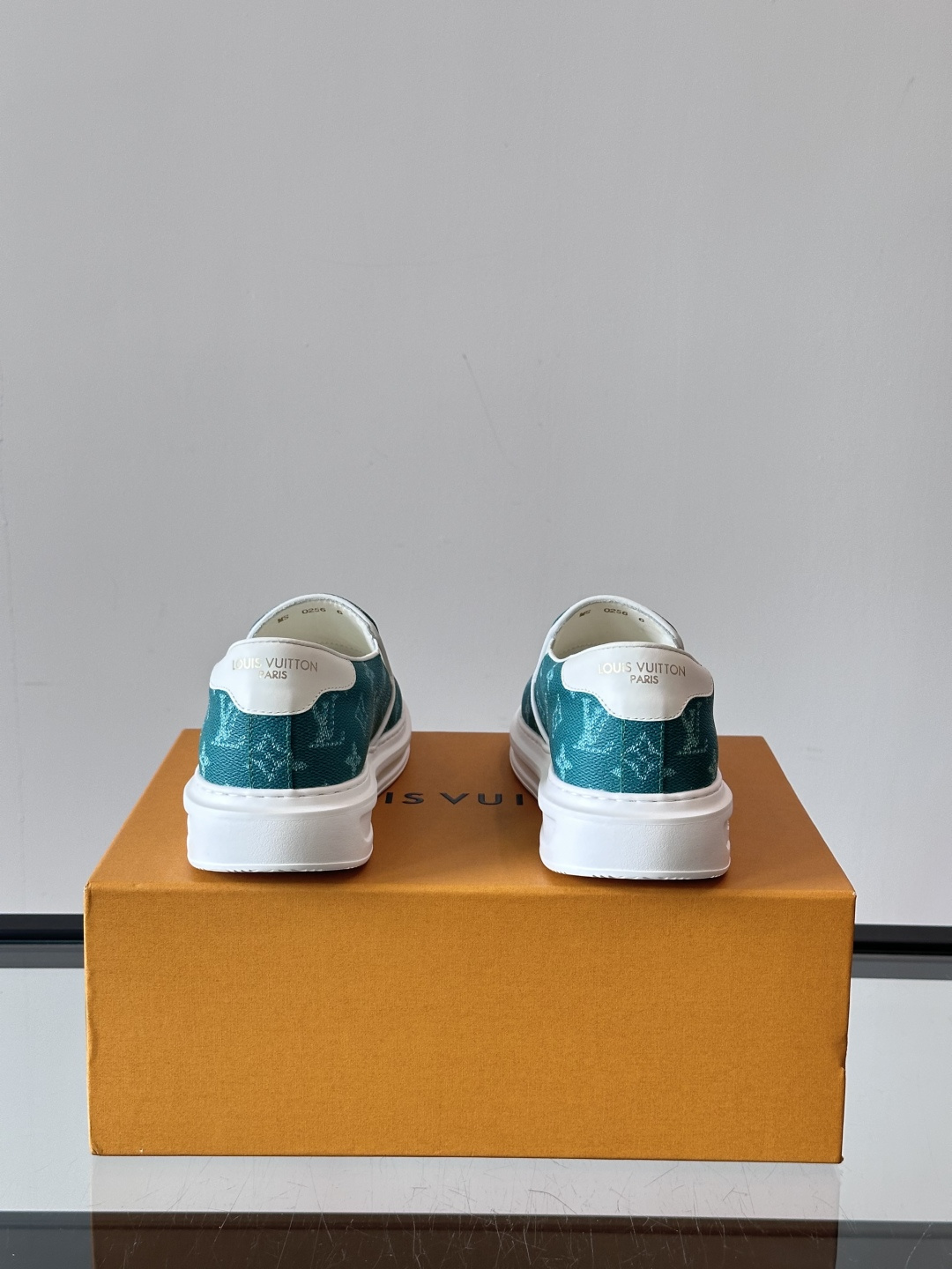 Cheap Louis Vuitton Leather Loafers For Men in 233580, $60 USD- [IB233580] - Replica Louis Vuitton Leather Loafers For Men
