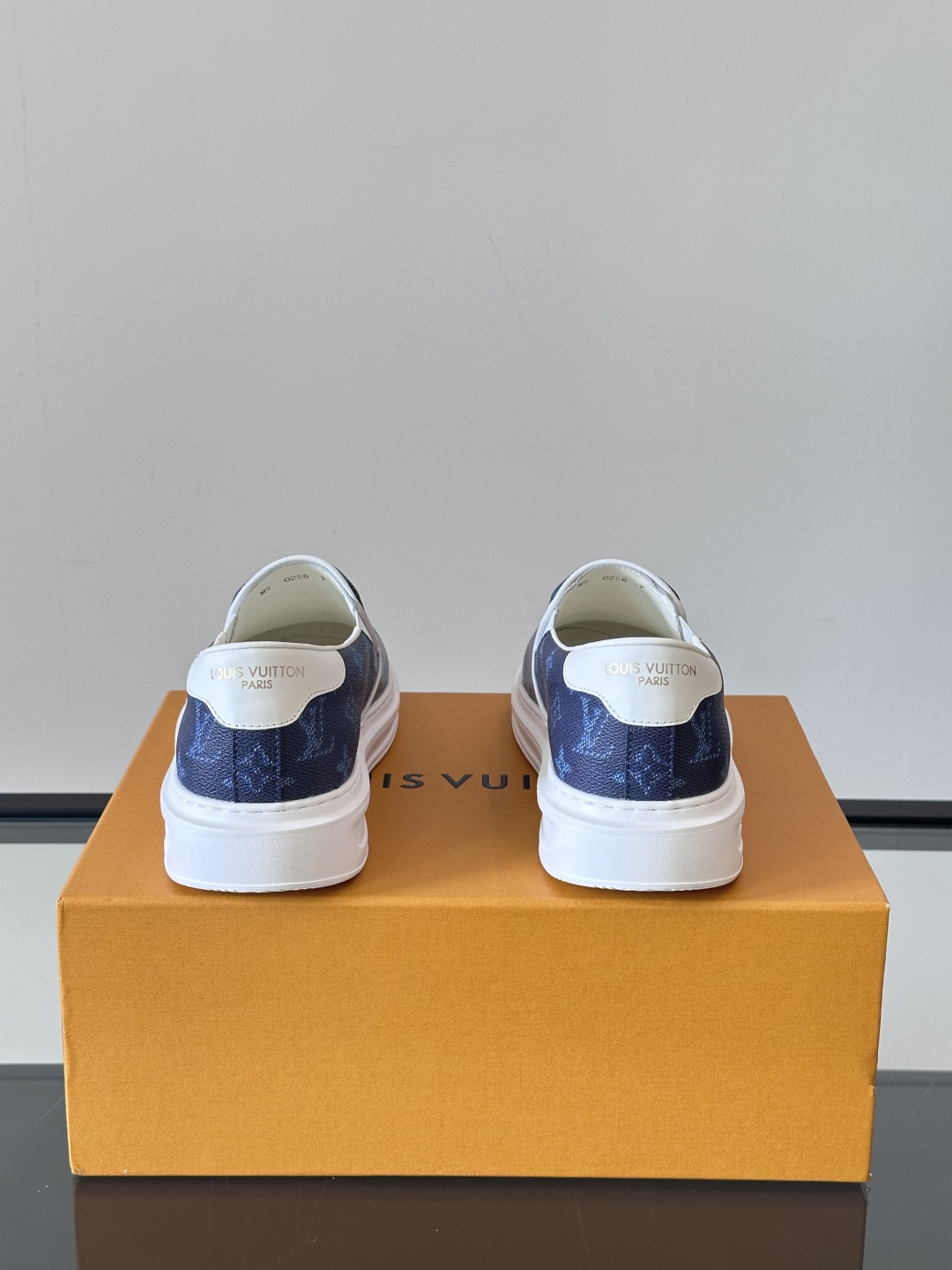 Cheap Louis Vuitton Leather Loafers For Men in 233581, $60 USD- [IB233581] - Replica Louis Vuitton Leather Loafers For Men