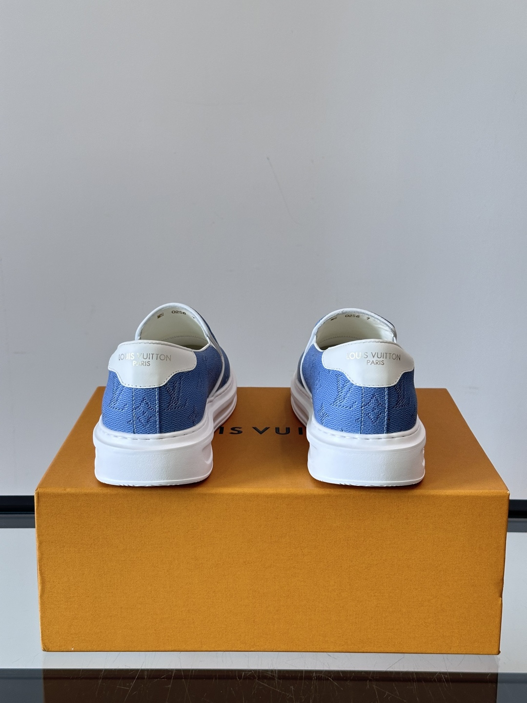 Cheap Louis Vuitton Leather Loafers For Men in 233585, $60 USD- [IB233585] - Replica Louis Vuitton Leather Loafers For Men