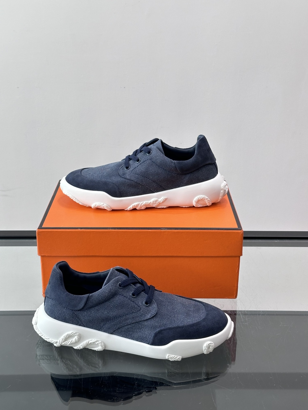 Cheap Hermes Sneakers For Men in 233636, $70 USD- [IB233636] - Replica Hermes Sneakers For Men