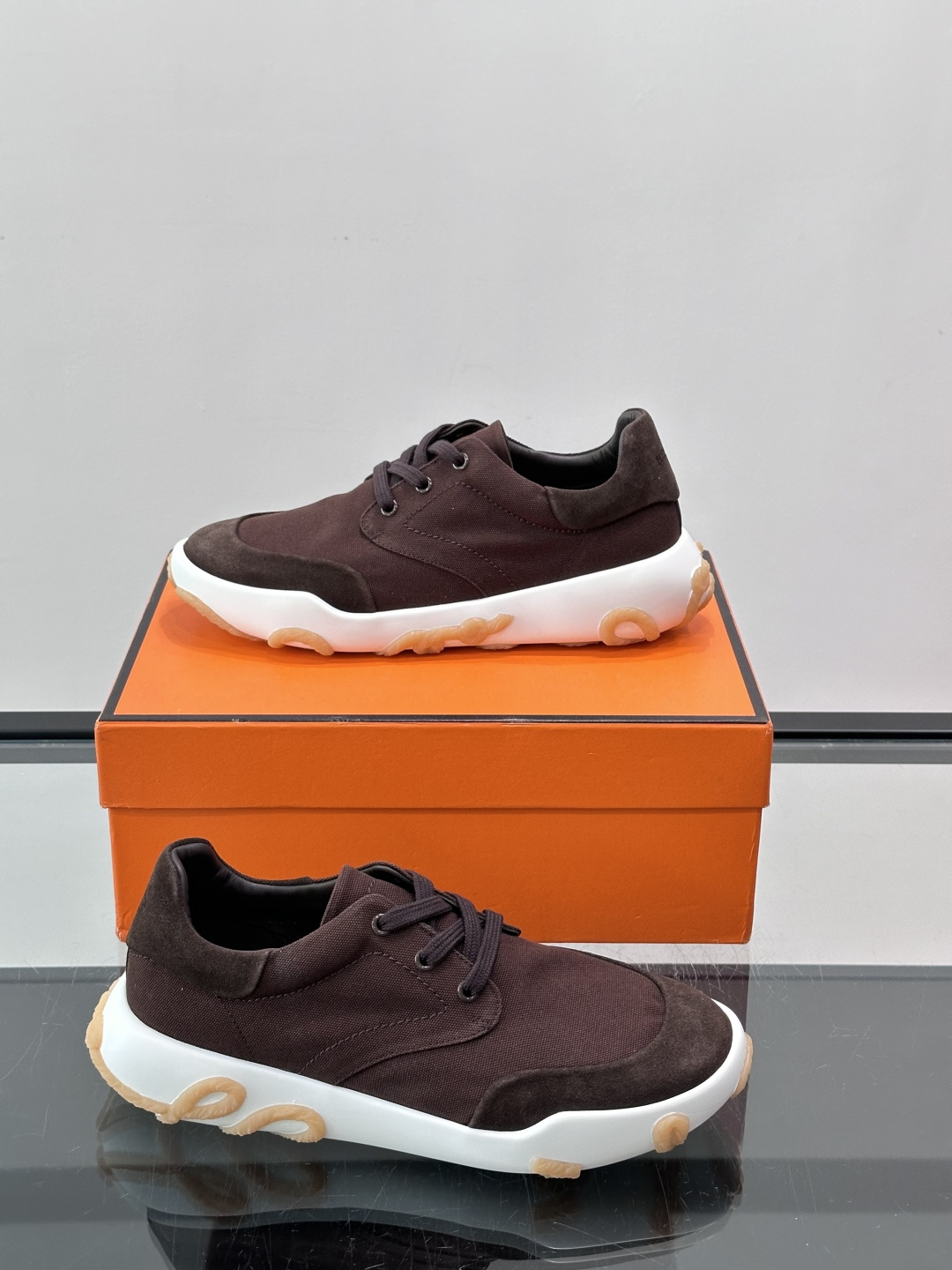 Cheap Hermes Sneakers For Men in 233638, $70 USD- [IB233638] - Replica Hermes Sneakers For Men