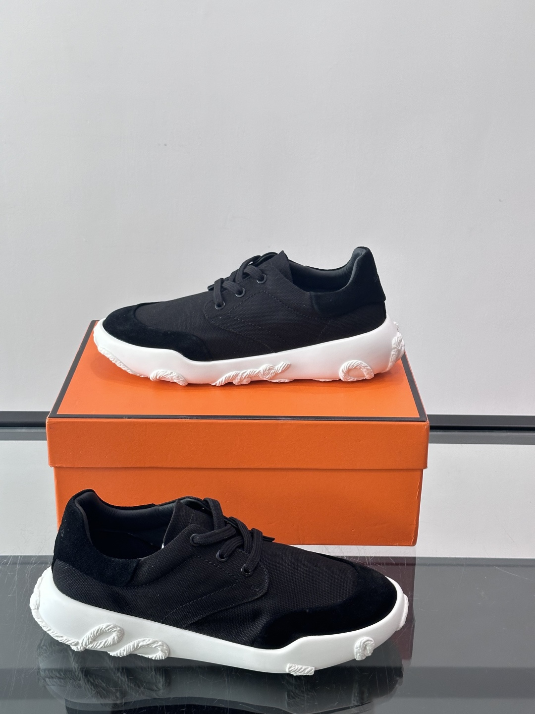Cheap Hermes Sneakers For Men in 233640, $70 USD- [IB233640] - Replica Hermes Sneakers For Men