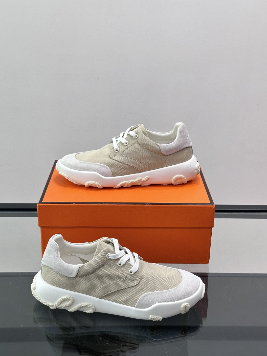 Cheap Hermes Sneakers For Men in 233641, $70 USD- [IB233641] - Replica Hermes Sneakers For Men