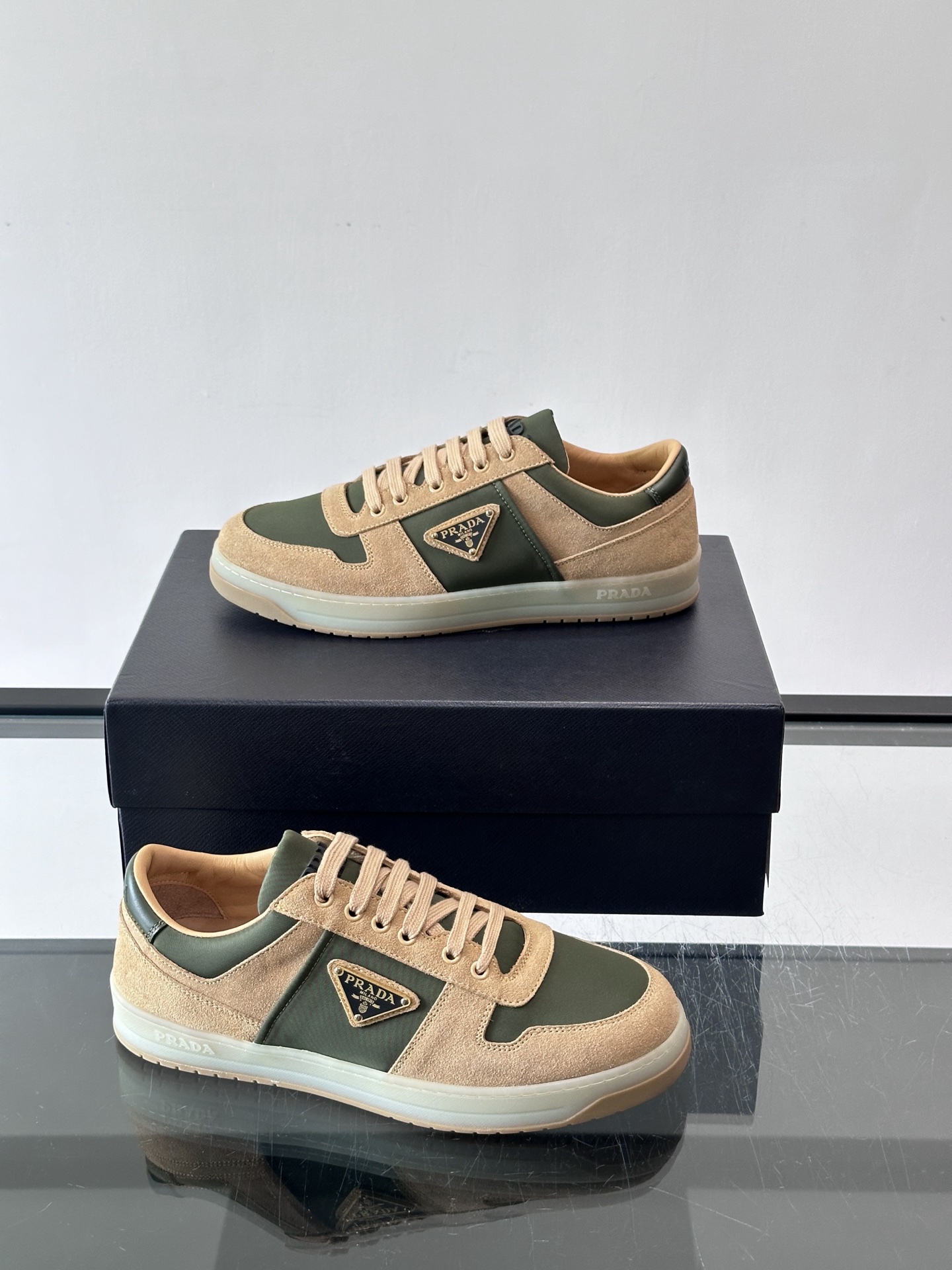 Cheap Prada Sneakers For Men in 233651, $95 USD- [IB233651] - Replica Prada Sneakers For Men