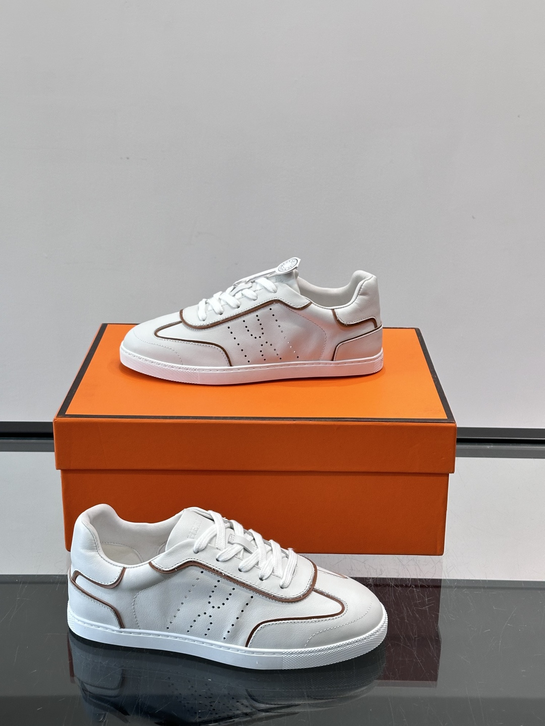 Cheap Hermes Sneakers For Men in 233677, $70 USD- [IB233677] - Replica Hermes Sneakers For Men