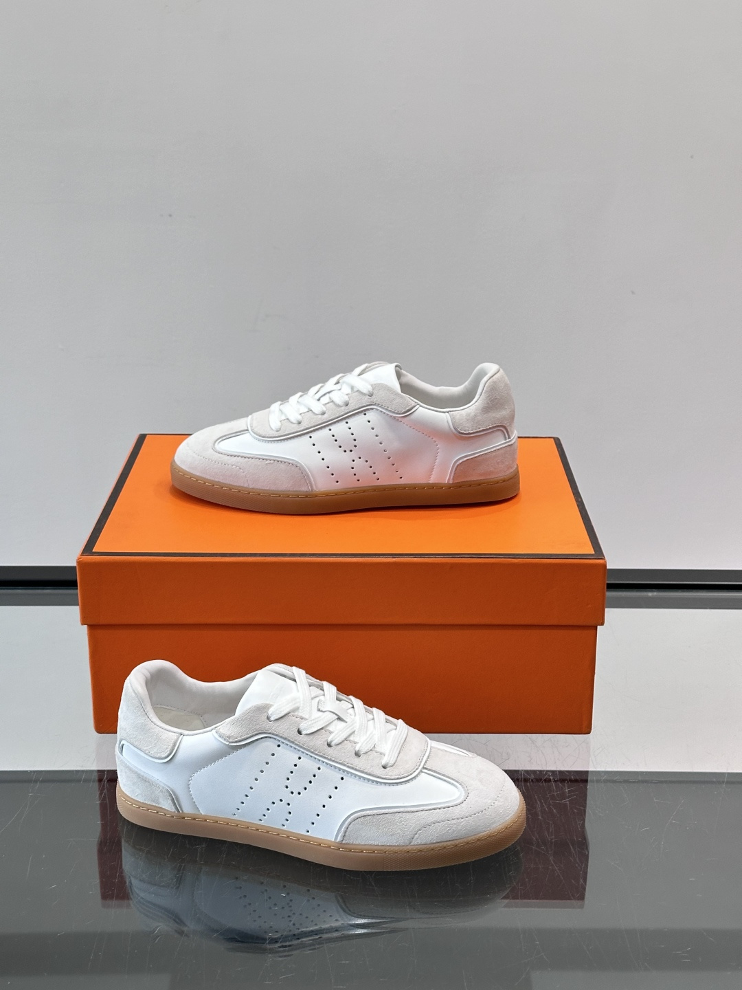 Cheap Hermes Sneakers For Men in 233678, $70 USD- [IB233678] - Replica Hermes Sneakers For Men