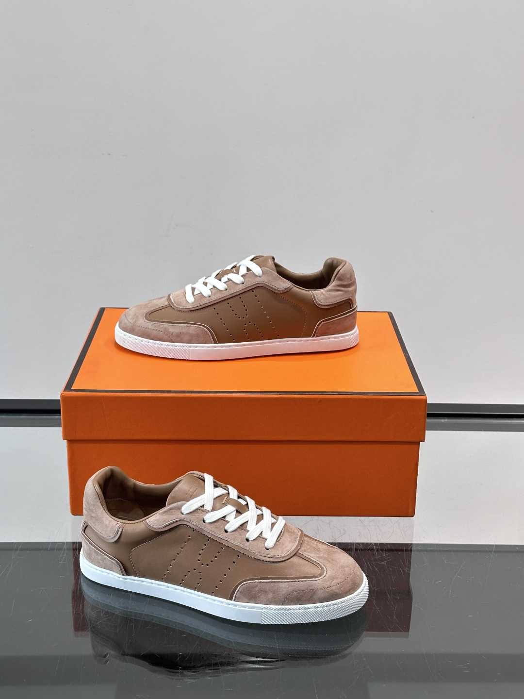 Cheap Hermes Sneakers For Men in 233680, $70 USD- [IB233680] - Replica Hermes Sneakers For Men