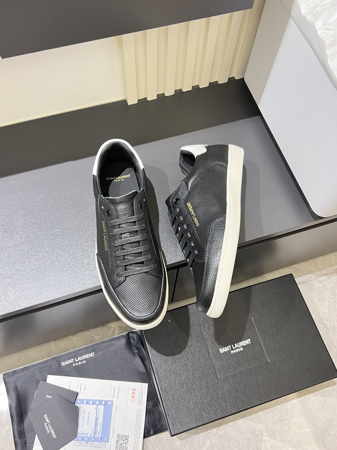 Cheap Saint Laurent Shoes for Men in 233729, $75 USD- [IB233729] - Replica Saint Laurent Shoes for Men