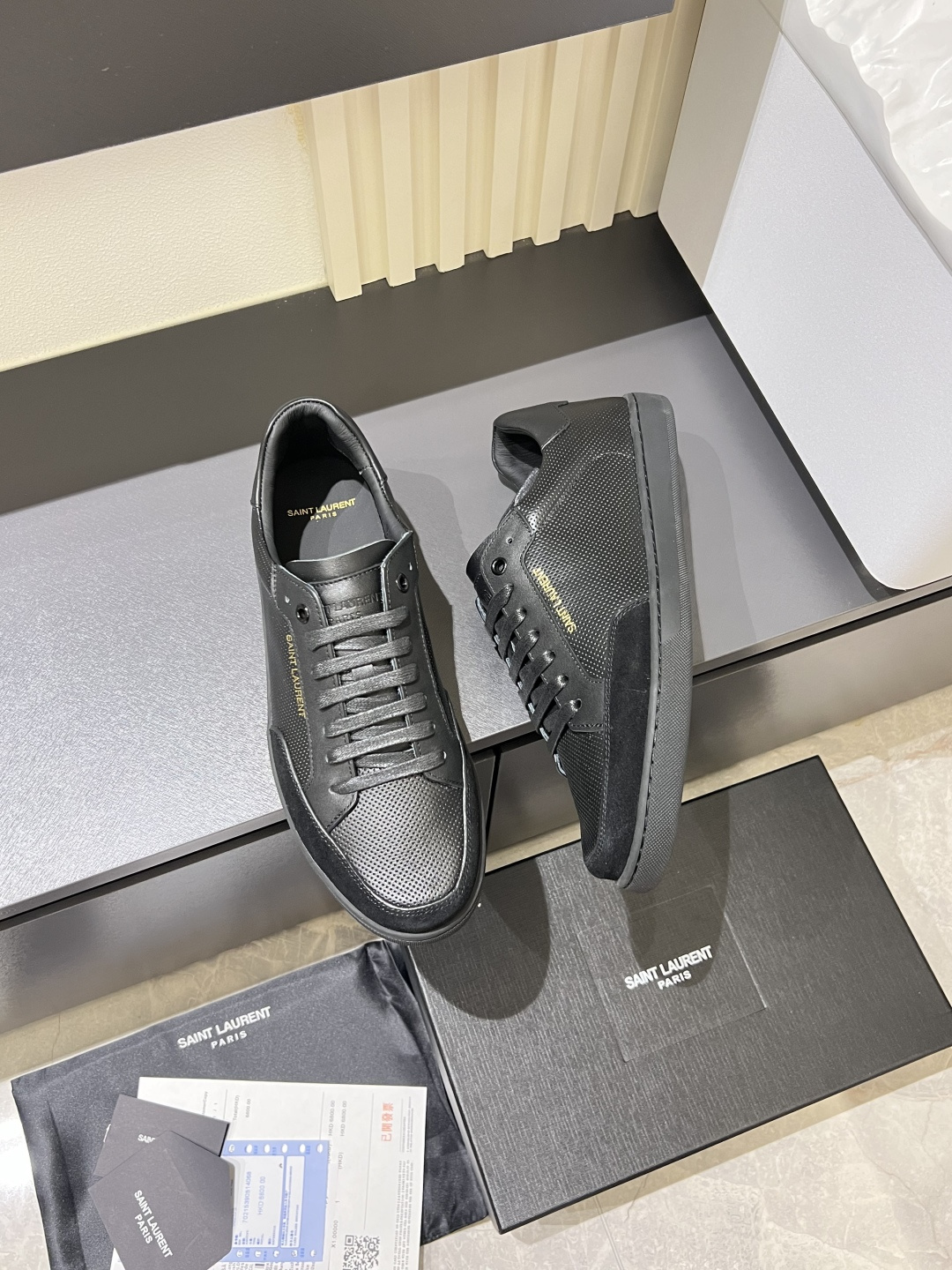Cheap Saint Laurent Shoes for Men in 233731, $75 USD- [IB233731] - Replica Saint Laurent Shoes for Men