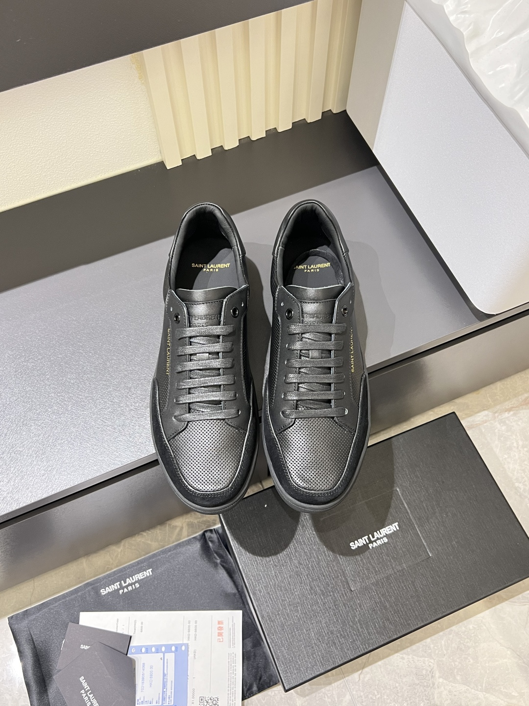 Cheap Saint Laurent Shoes for Men in 233731, $75 USD- [IB233731] - Replica Saint Laurent Shoes for Men