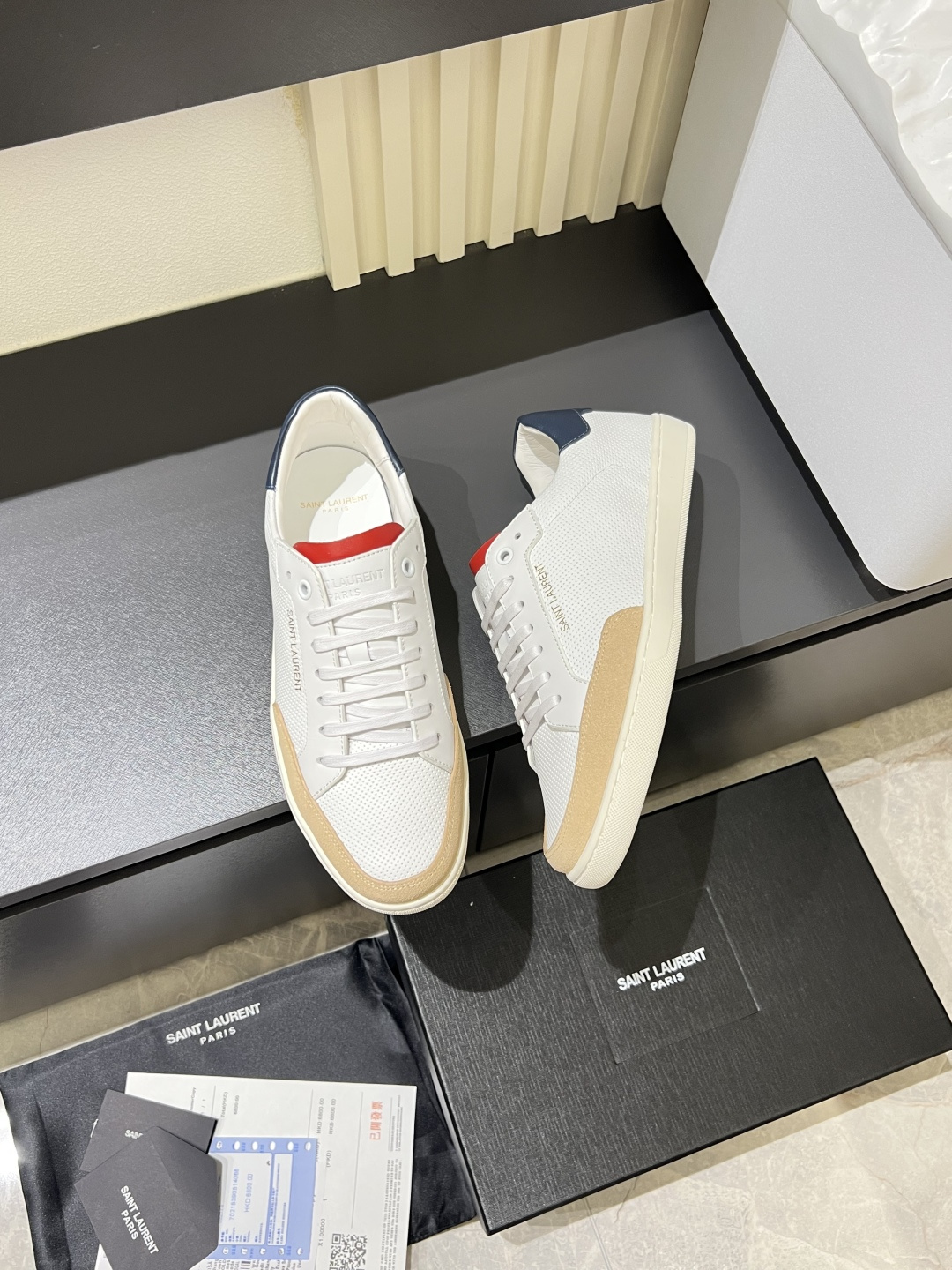 Cheap Saint Laurent Shoes for Men in 233734, $75 USD- [IB233734] - Replica Saint Laurent Shoes for Men