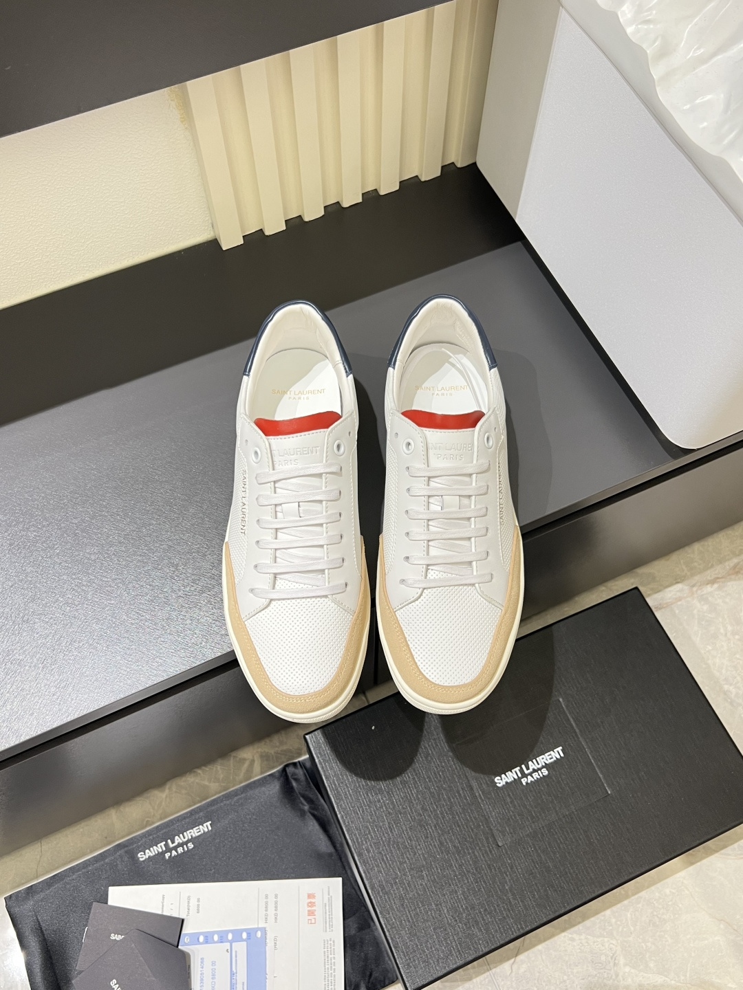 Cheap Saint Laurent Shoes for Men in 233734, $75 USD- [IB233734] - Replica Saint Laurent Shoes for Men