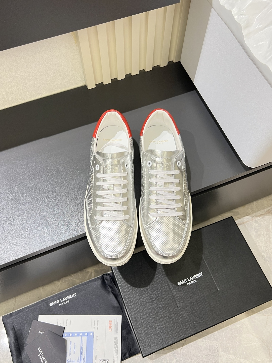 Cheap Saint Laurent Shoes for Men in 233737, $75 USD- [IB233737] - Replica Saint Laurent Shoes for Men