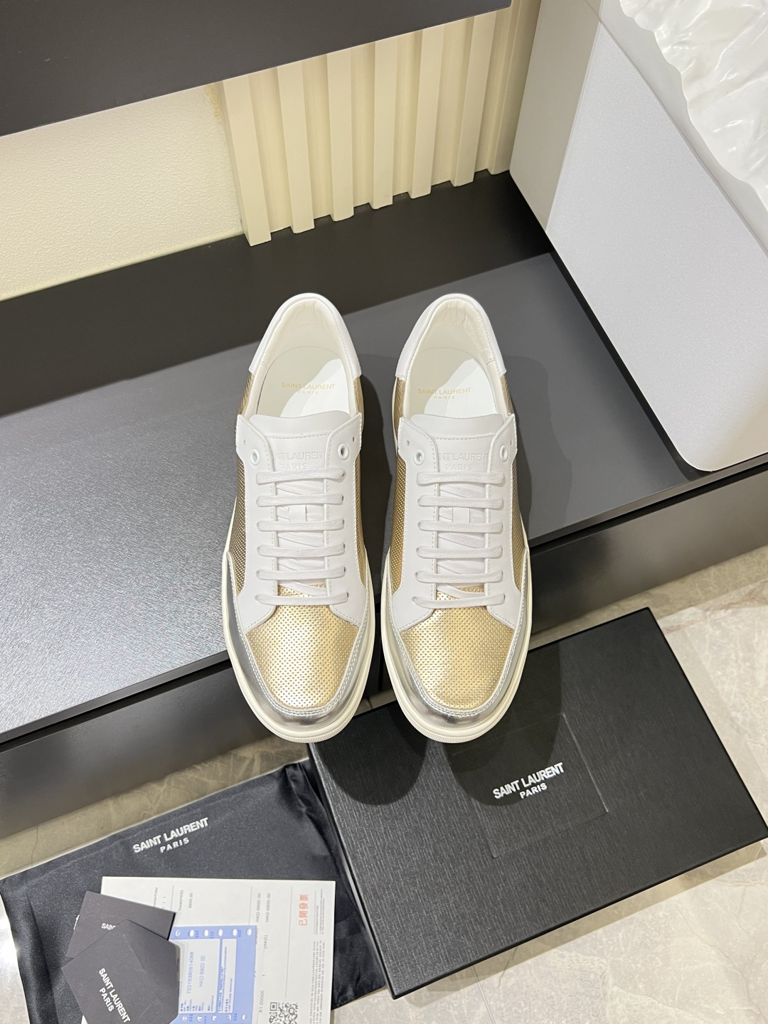 Cheap Saint Laurent Shoes for Men in 233738, $75 USD- [IB233738] - Replica Saint Laurent Shoes for Men