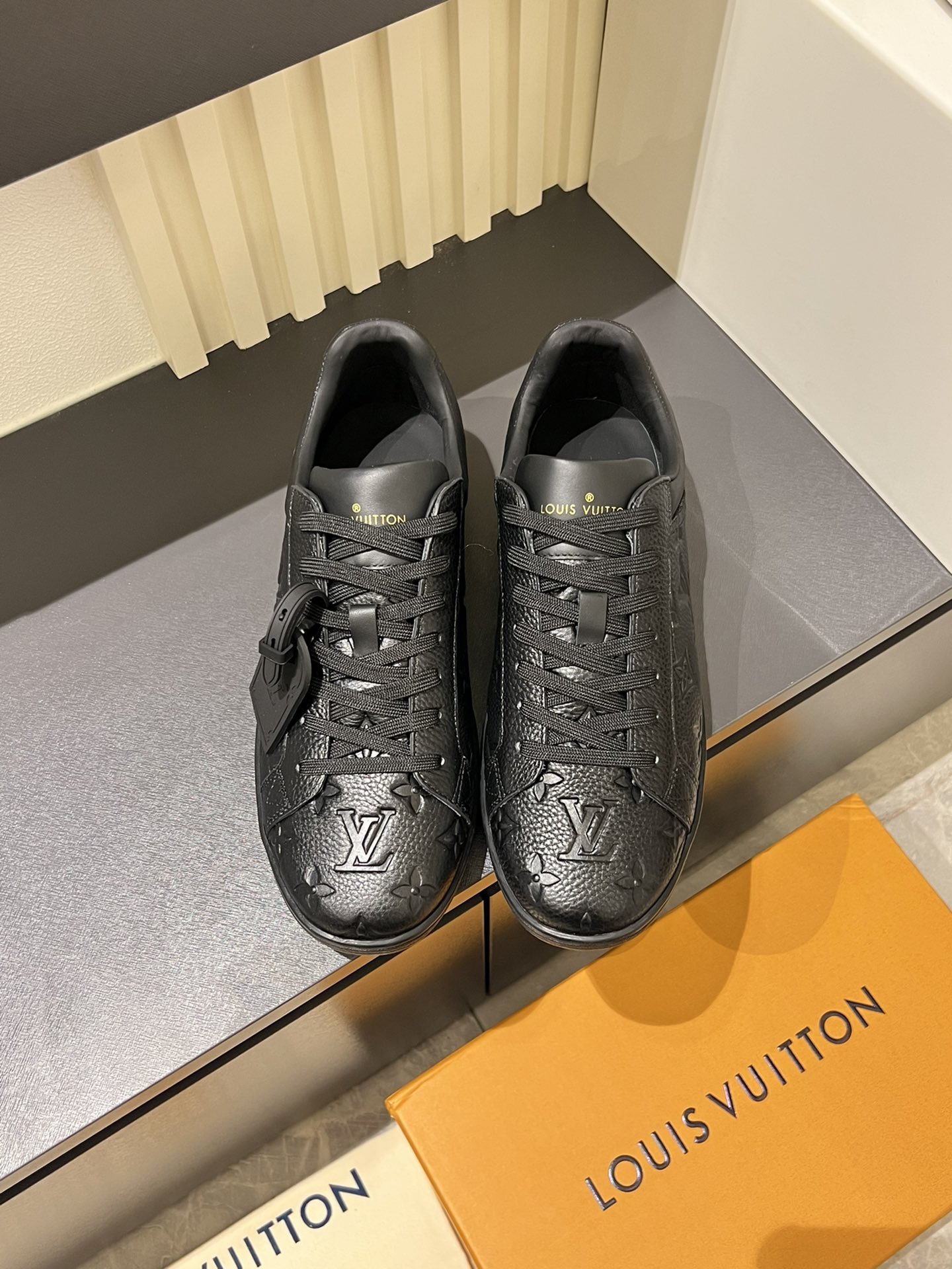 Cheap Louis Vuitton Sneakers For Men in 233774, $75 USD- [IB233774] - Replica Louis Vuitton Sneakers For Men
