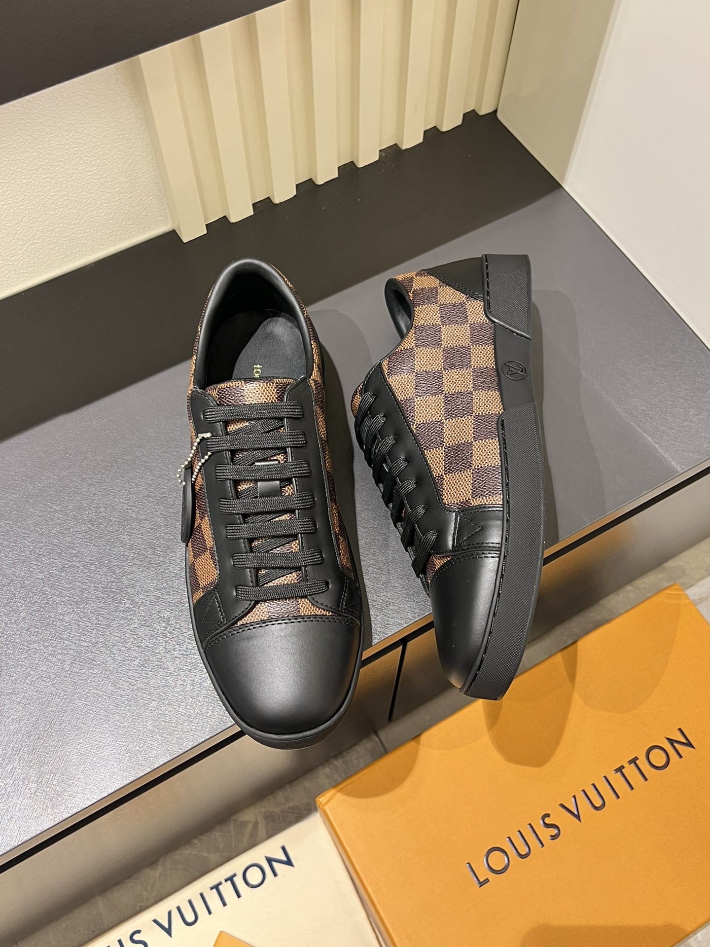 Cheap Louis Vuitton Sneakers For Men in 233780, $70 USD- [IB233780] - Replica Louis Vuitton Sneakers For Men