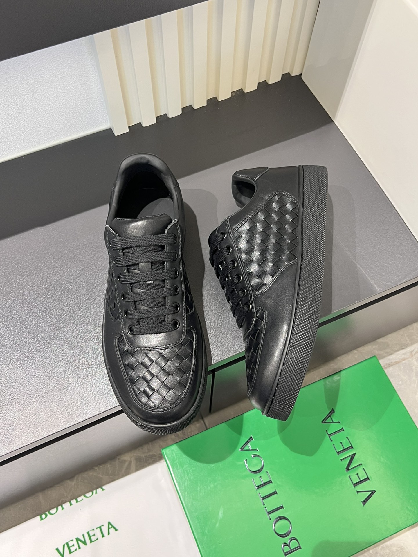 Cheap Bottega Veneta Sneakers For Men in 233783, $75 USD- [IB233783] - Replica Bottega Veneta Sneakers For Men