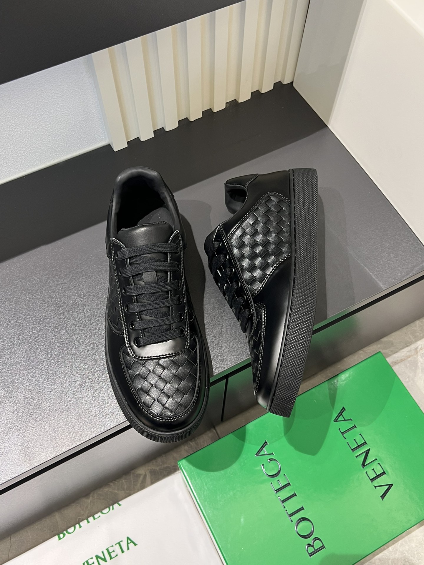 Cheap Bottega Veneta Sneakers For Men in 233784, $75 USD- [IB233784] - Replica Bottega Veneta Sneakers For Men