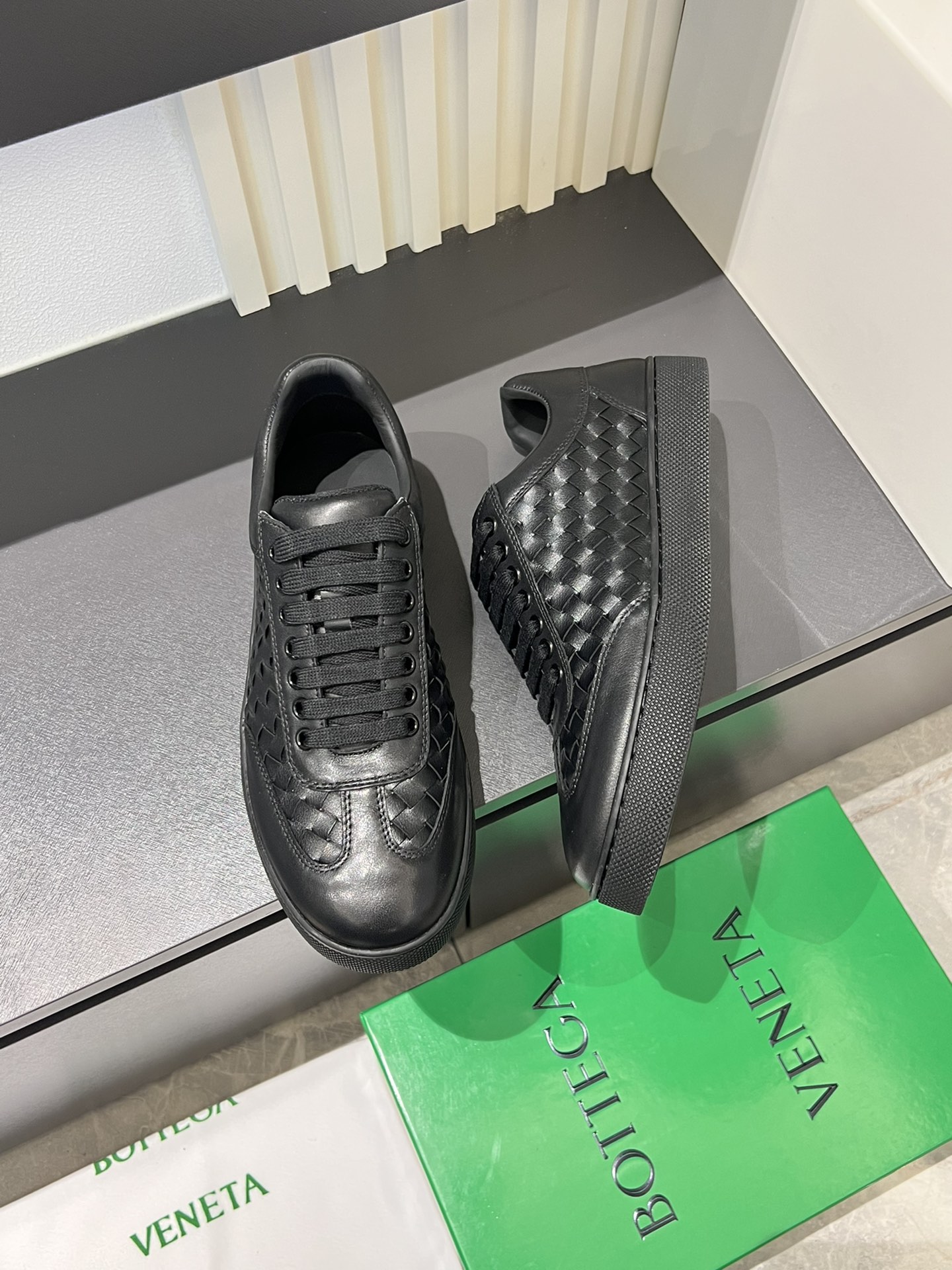 Cheap Bottega Veneta Sneakers For Men in 233785, $75 USD- [IB233785] - Replica Bottega Veneta Sneakers For Men