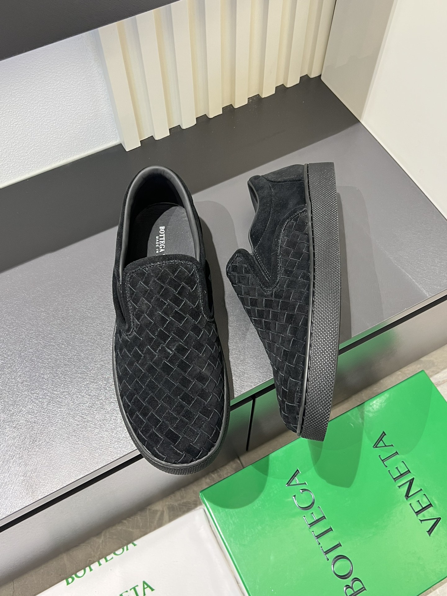 Cheap Bottega Veneta Sneakers For Men in 233787, $75 USD- [IB233787] - Replica Bottega Veneta Sneakers For Men