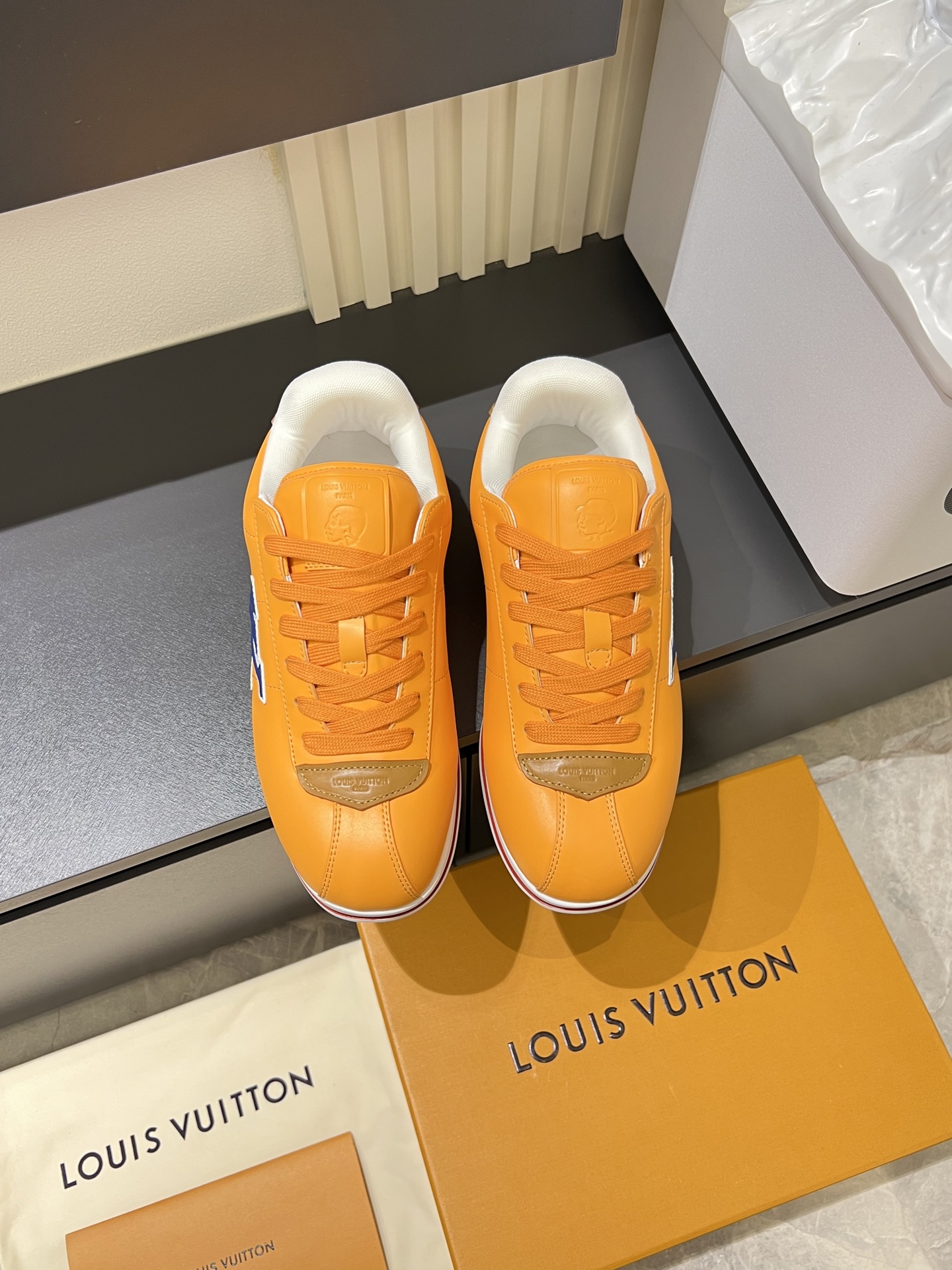 Cheap Louis Vuitton Sneakers For Men in 233793, $95 USD- [IB233793] - Replica Louis Vuitton Sneakers For Men