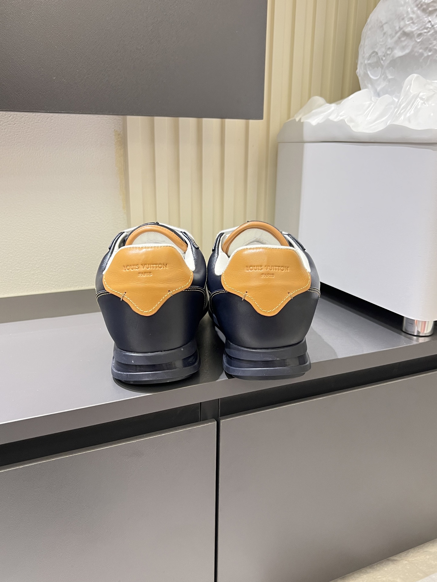 Cheap Louis Vuitton Sneakers For Men in 233806, $95 USD- [IB233806] - Replica Louis Vuitton Sneakers For Men