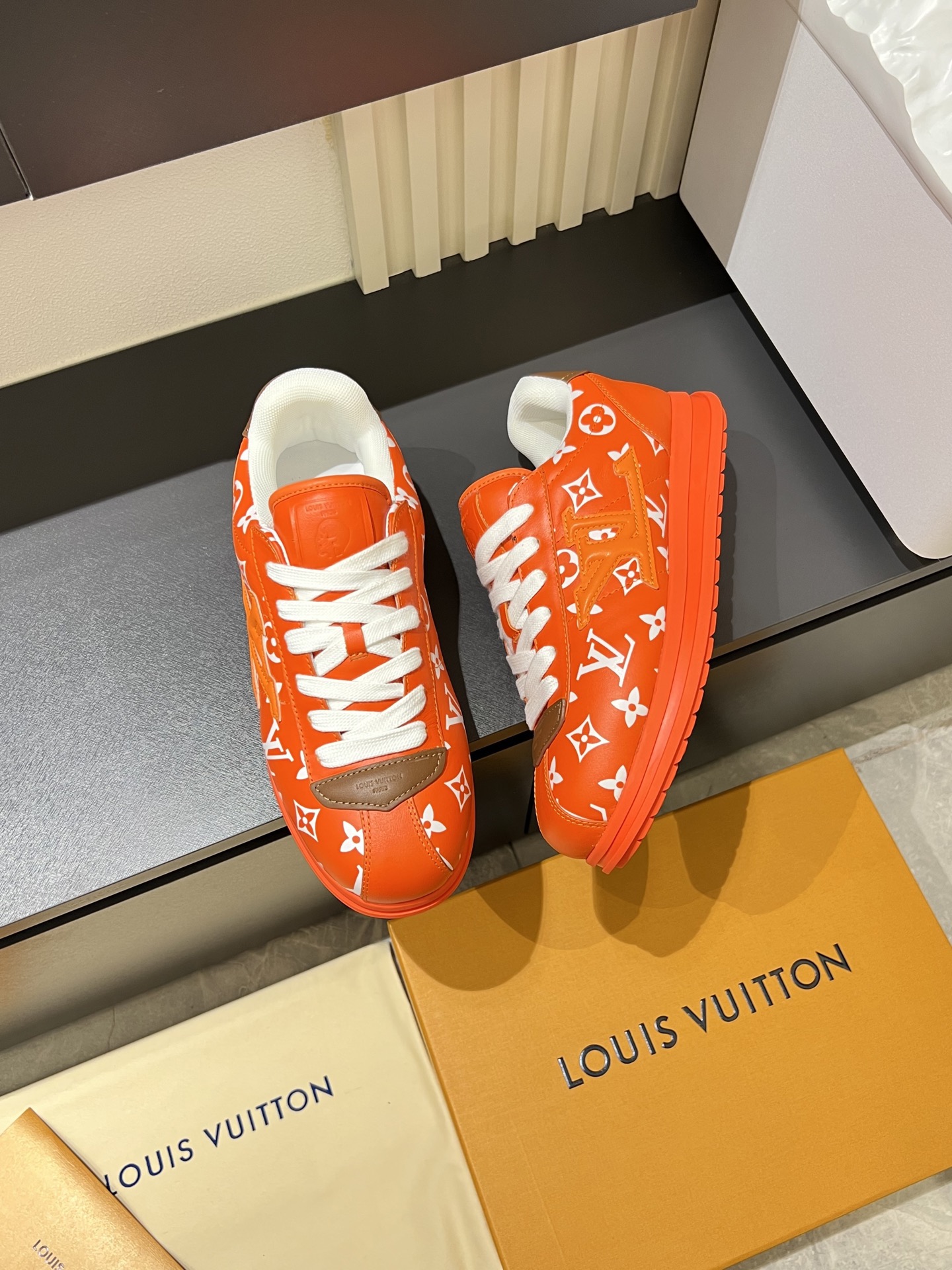 Cheap Louis Vuitton Sneakers For Men in 233807, $95 USD- [IB233807] - Replica Louis Vuitton Sneakers For Men