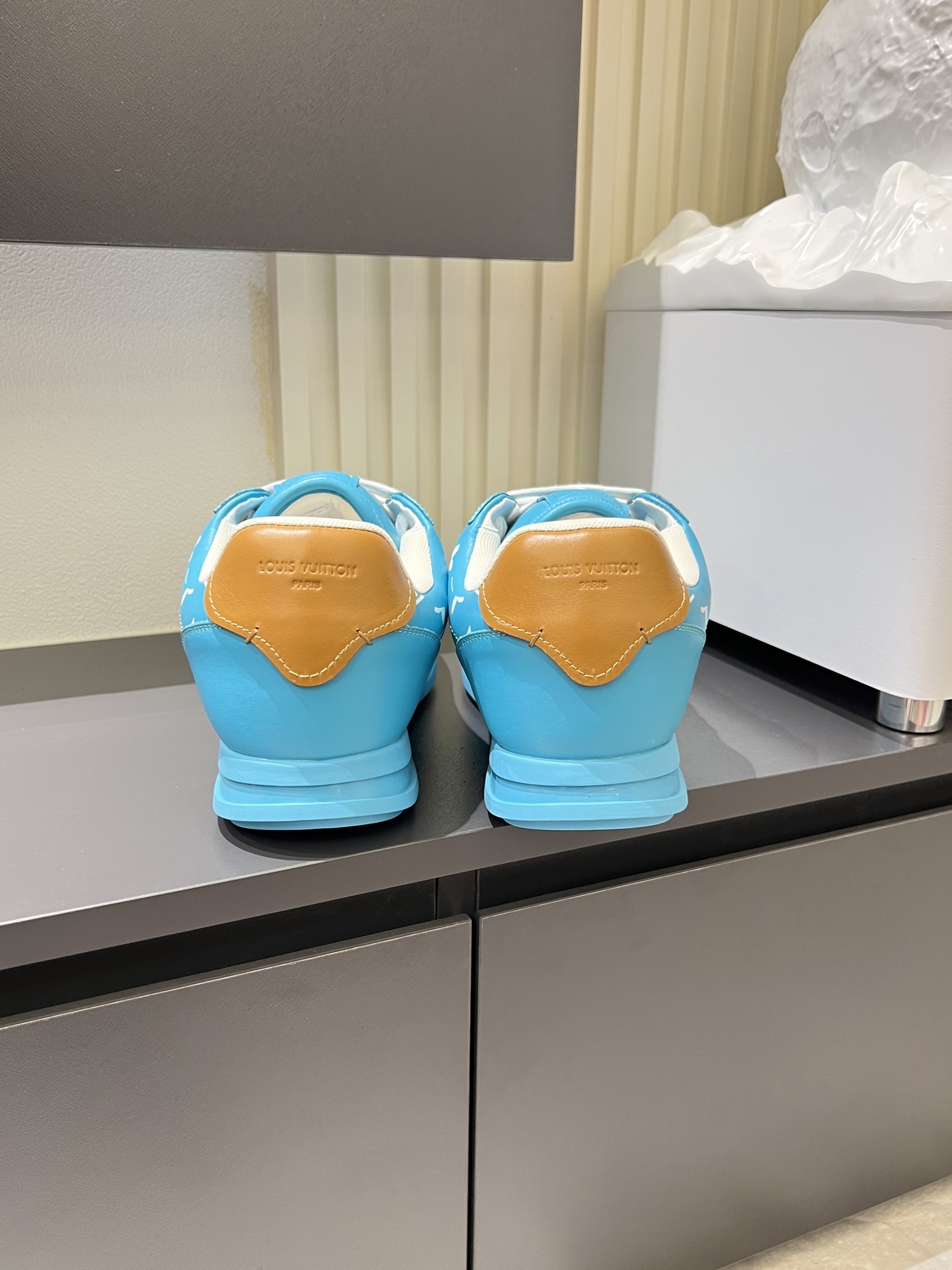 Cheap Louis Vuitton Sneakers For Men in 233810, $95 USD- [IB233810] - Replica Louis Vuitton Sneakers For Men