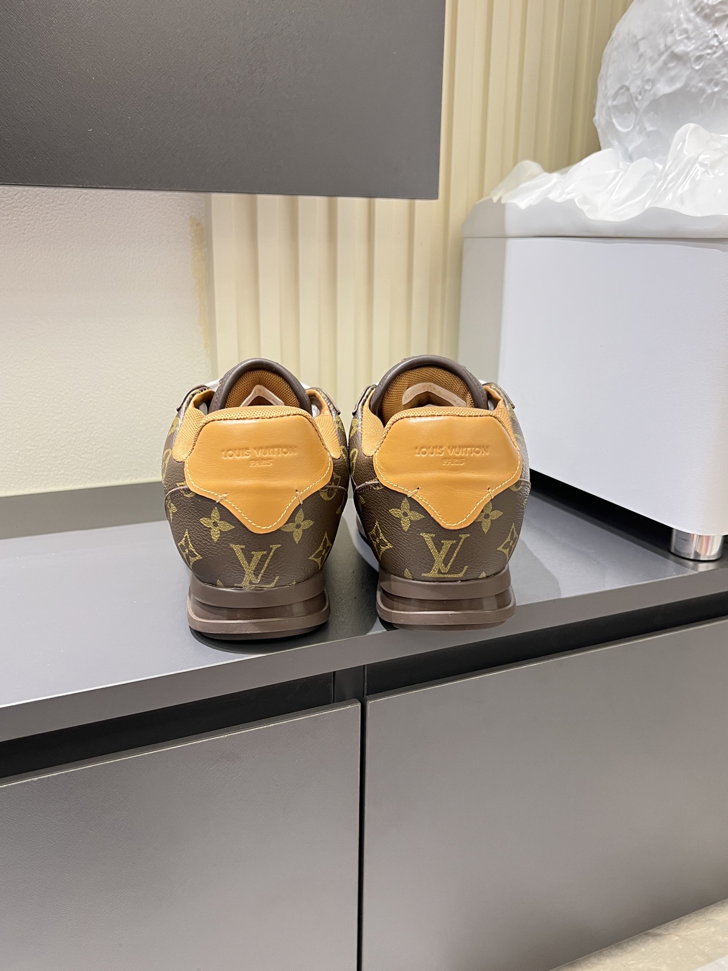 Cheap Louis Vuitton Sneakers For Men in 233815, $95 USD- [IB233815] - Replica Louis Vuitton Sneakers For Men