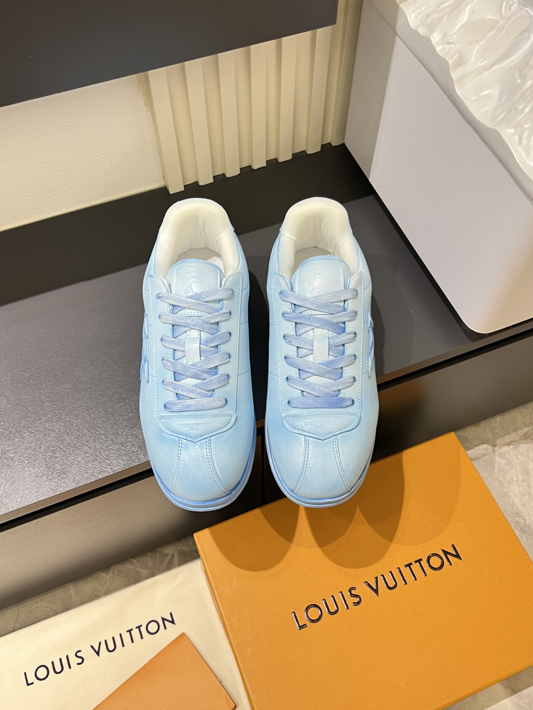 Cheap Louis Vuitton Sneakers For Men in 233821, $110 USD- [IB233821] - Replica Louis Vuitton Sneakers For Men
