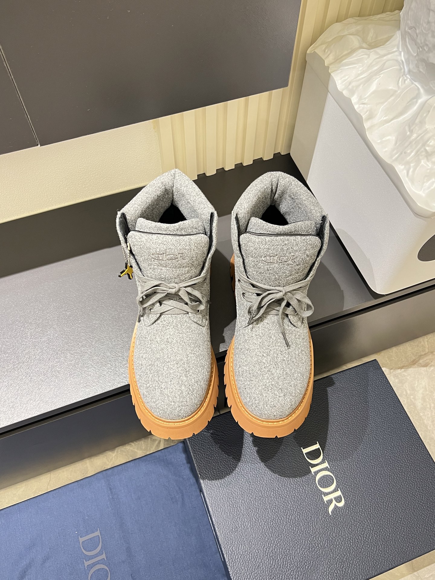 Cheap Dior Boots For Men in 233825, $95 USD- [IB233825] - Replica Dior Boots For Men