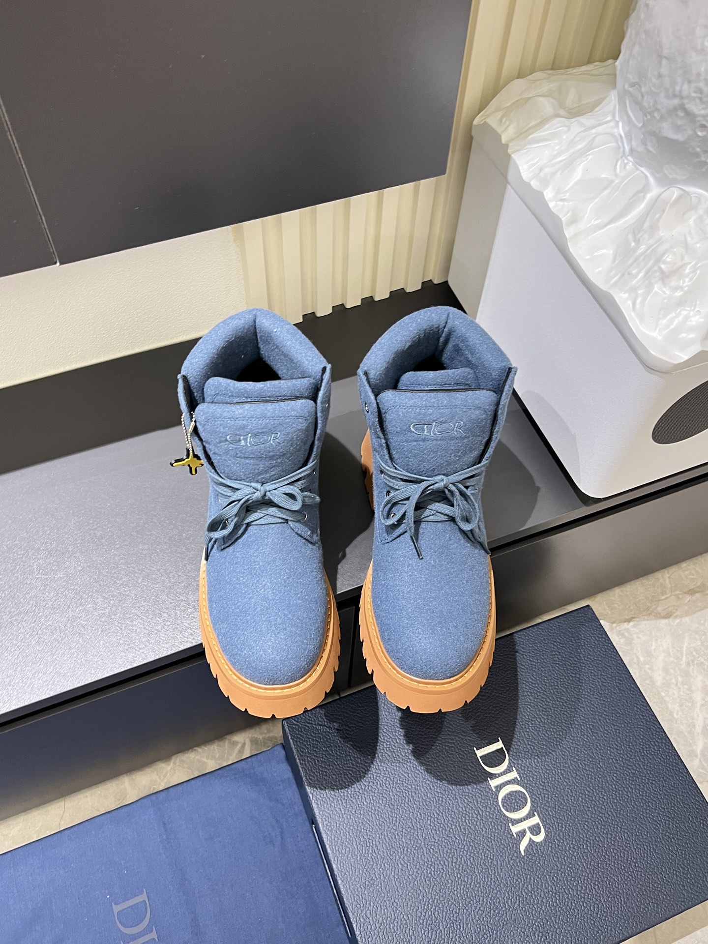 Cheap Dior Boots For Men in 233826, $95 USD- [IB233826] - Replica Dior Boots For Men