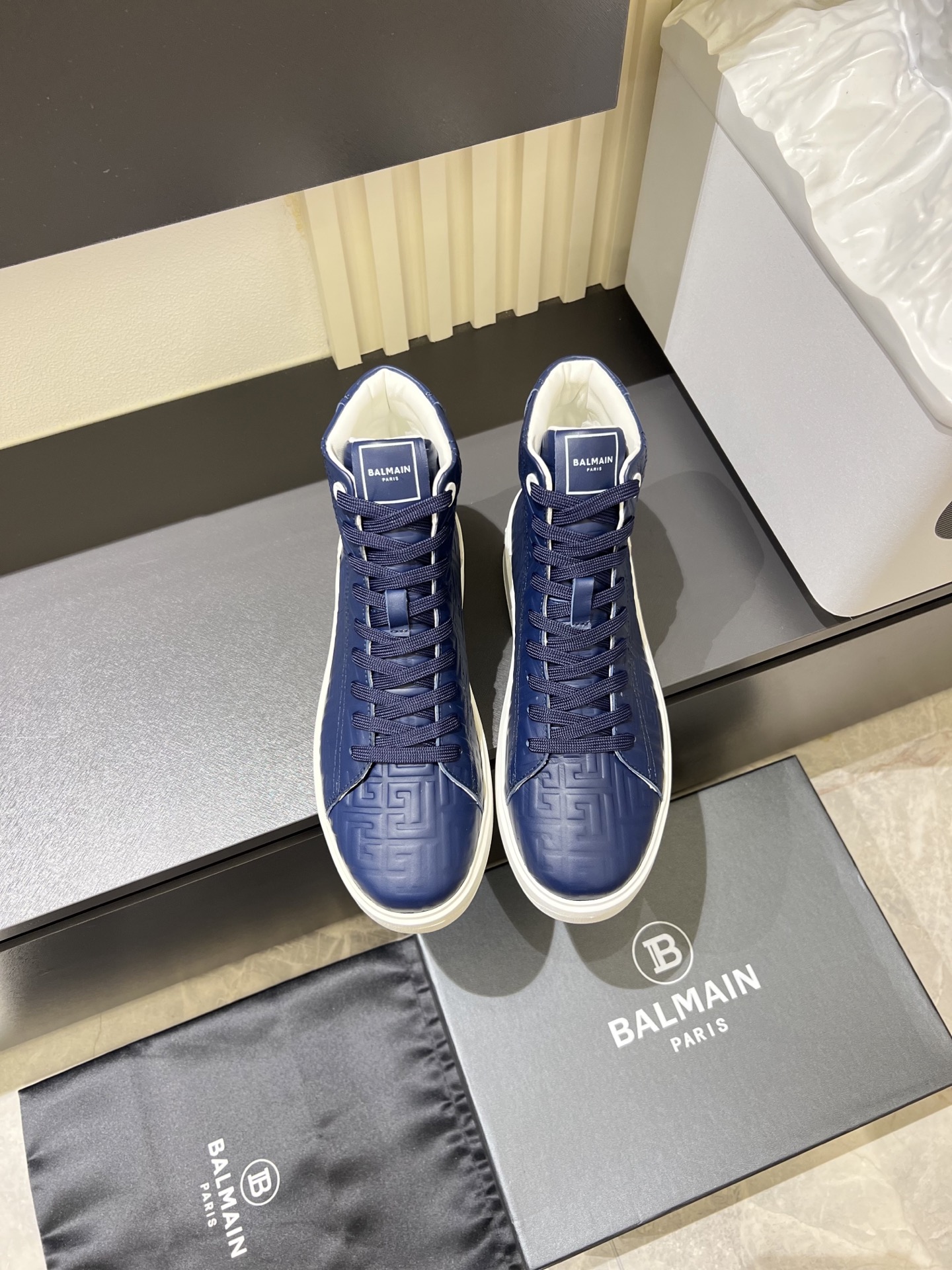 Cheap Balmain Shoes for Men in 233834, $80 USD- [IB233834] - Replica Balmain Shoes for Men