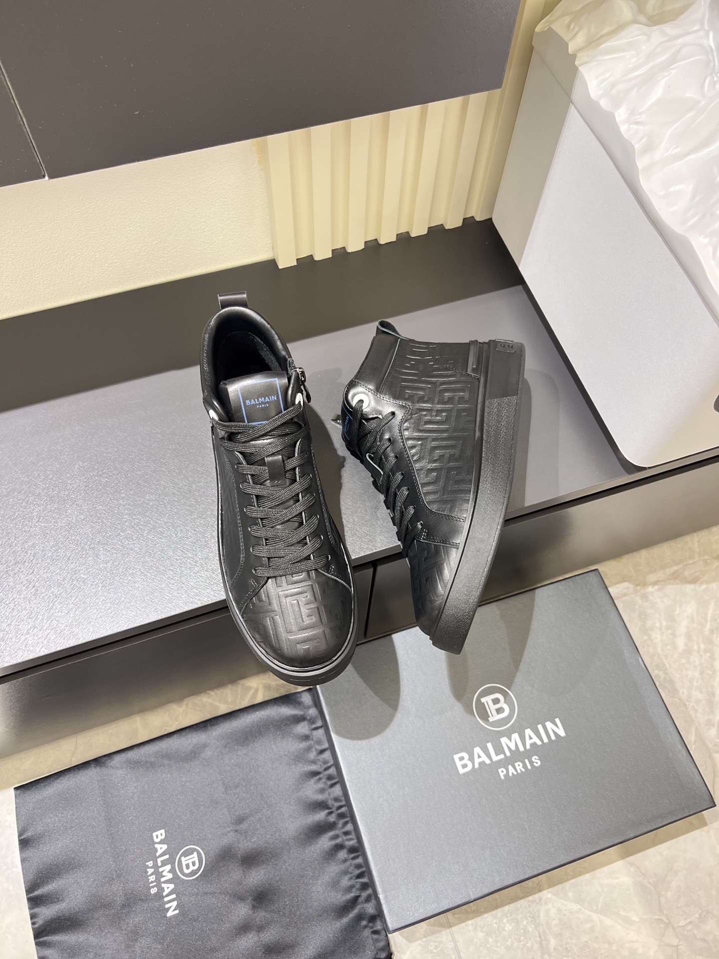 Cheap Balmain Shoes for Men in 233835, $80 USD- [IB233835] - Replica Balmain Shoes for Men