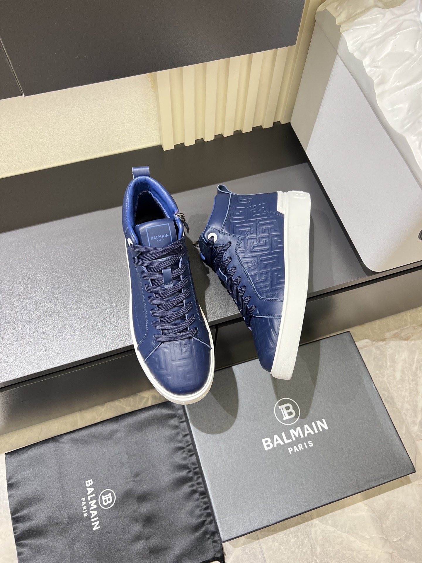 Cheap Balmain Shoes for Men in 233836, $80 USD- [IB233836] - Replica Balmain Shoes for Men
