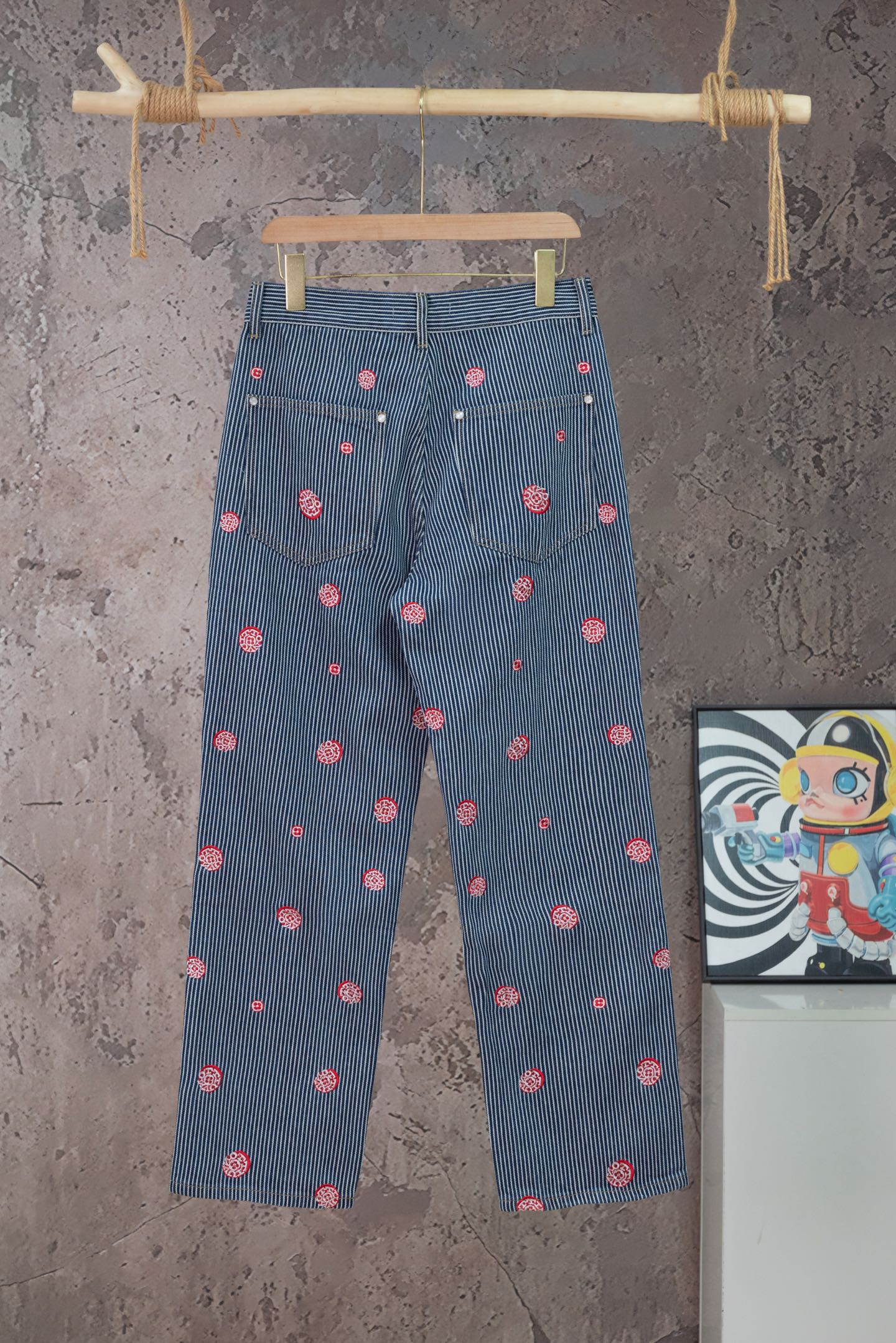 Cheap Louis Vuitton Jeans for Men in 233847, $50 USD- [IB233847] - Replica Louis Vuitton Jeans for Men